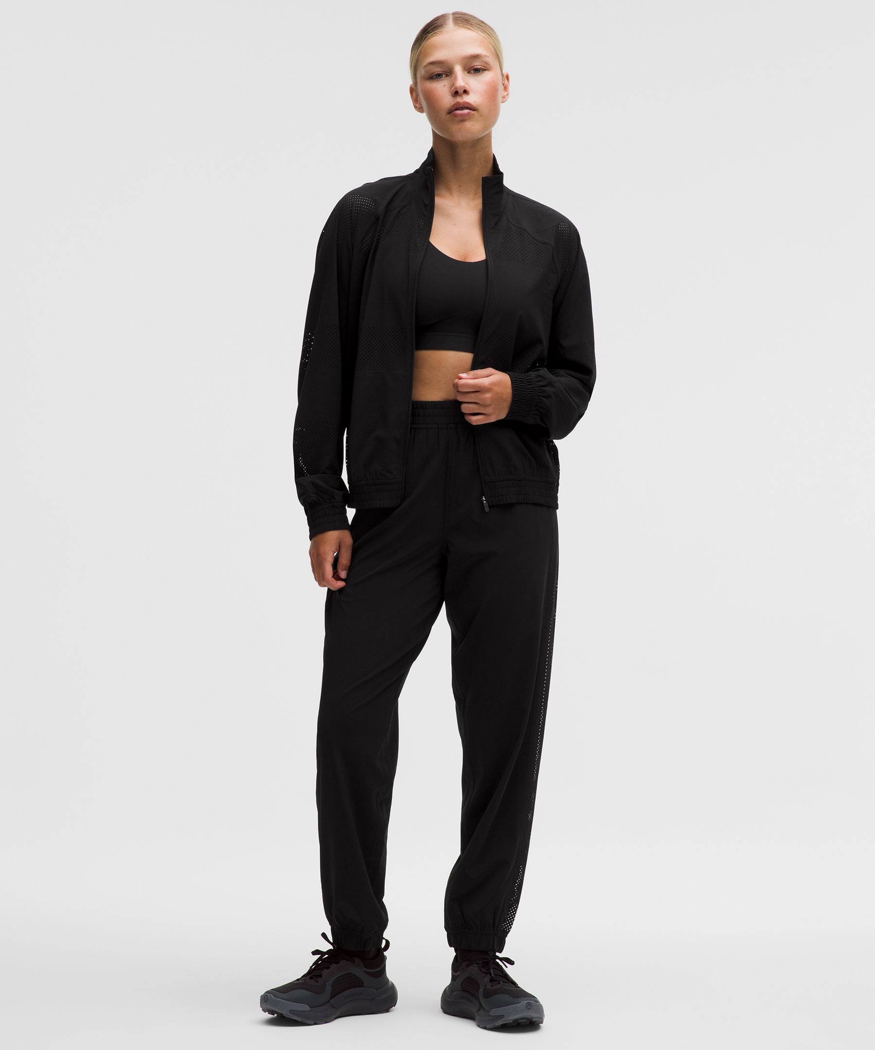 Adapted State Track Jacket *Perforated Stripe