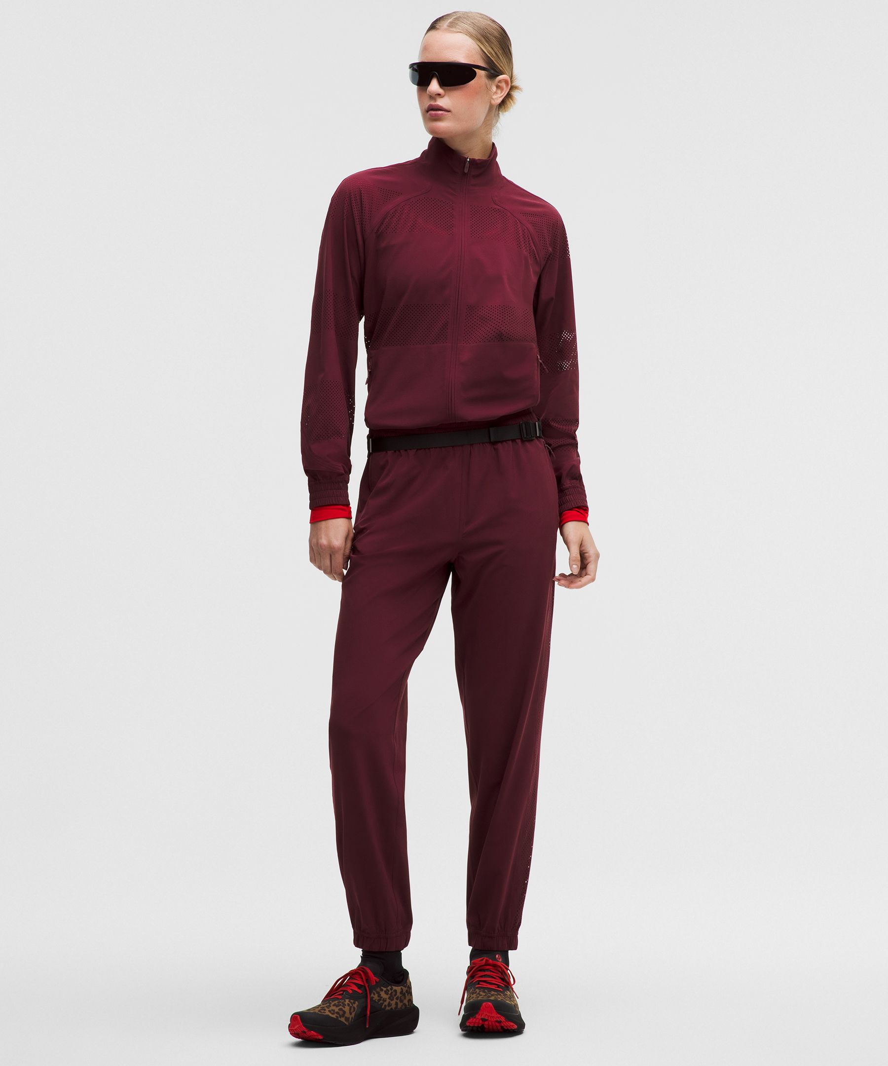 Adapted State Track Jacket *Perforated Stripe