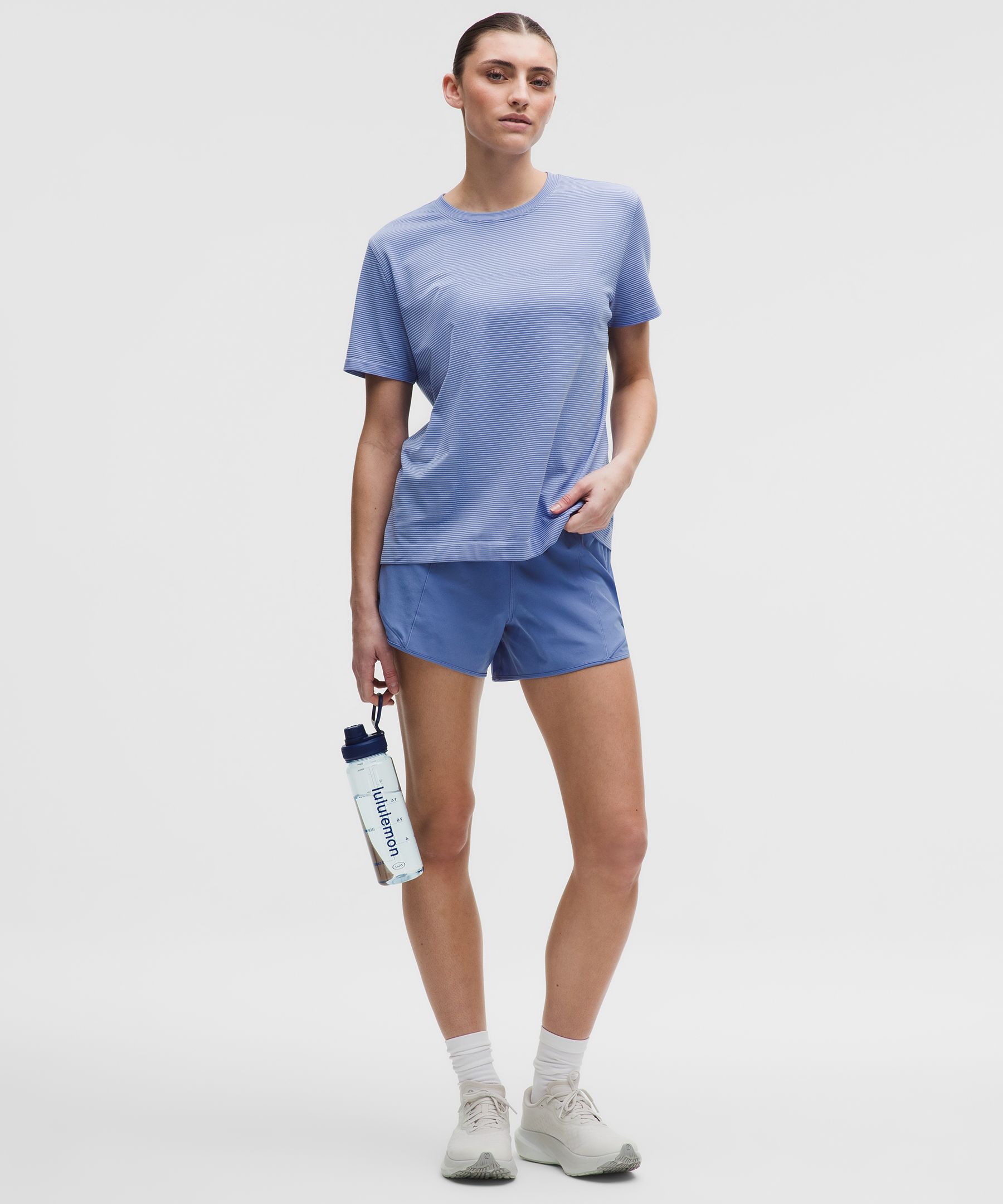 Swiftly Relaxed Short-Sleeve Shirt Hip Length *Updated Fit