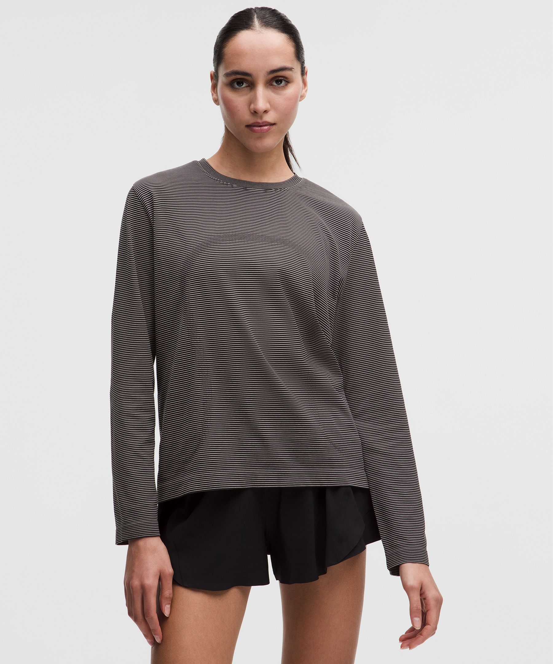 Swiftly Relaxed Long-Sleeve Shirt Hip Length 