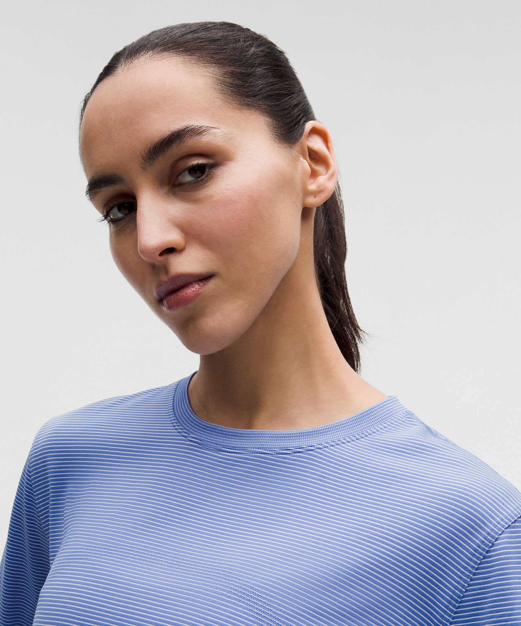 Swiftly Relaxed Long-Sleeve Shirt Hip Length *Updated Fit