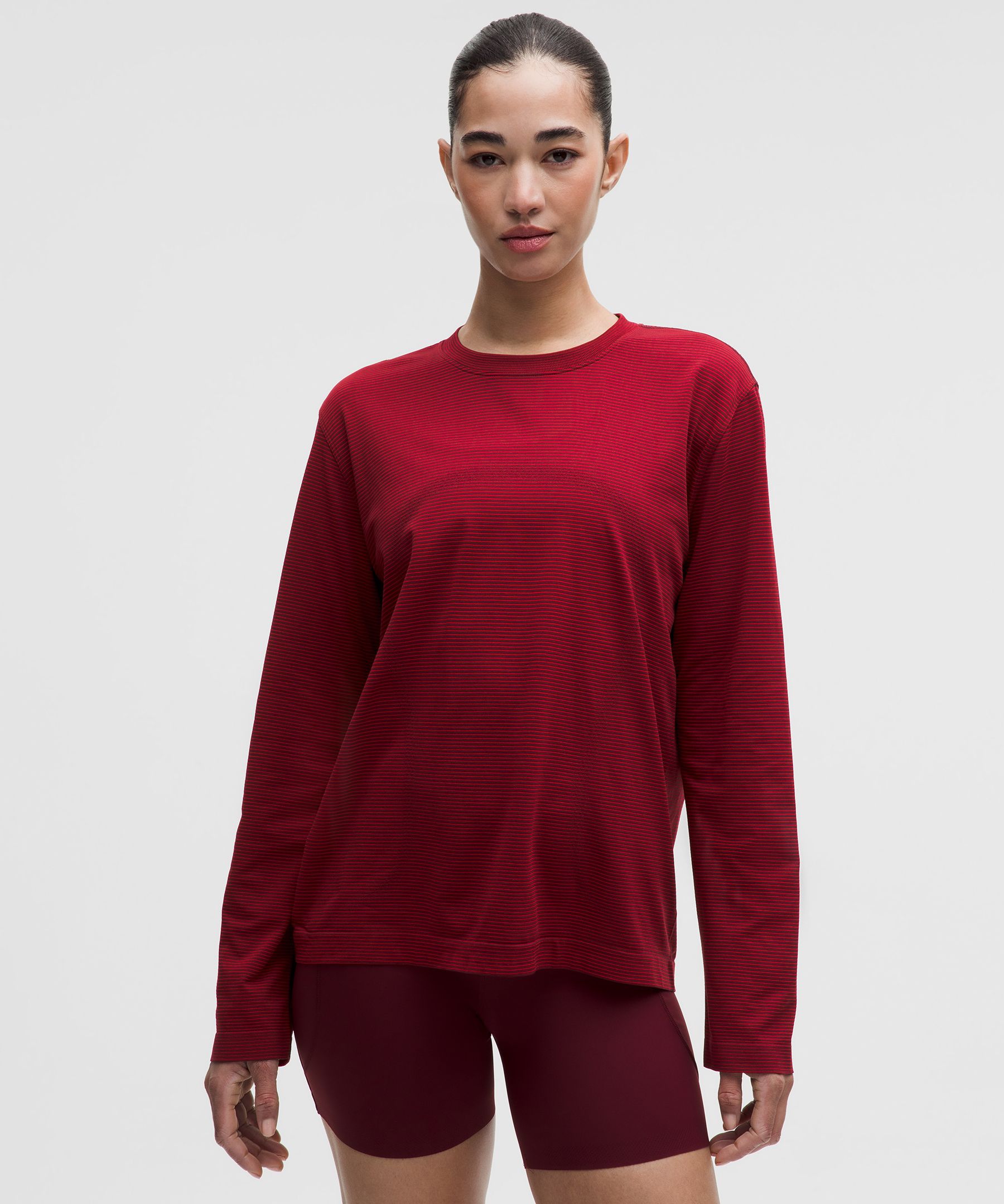 Swiftly Relaxed Long-Sleeve Shirt Hip Length 