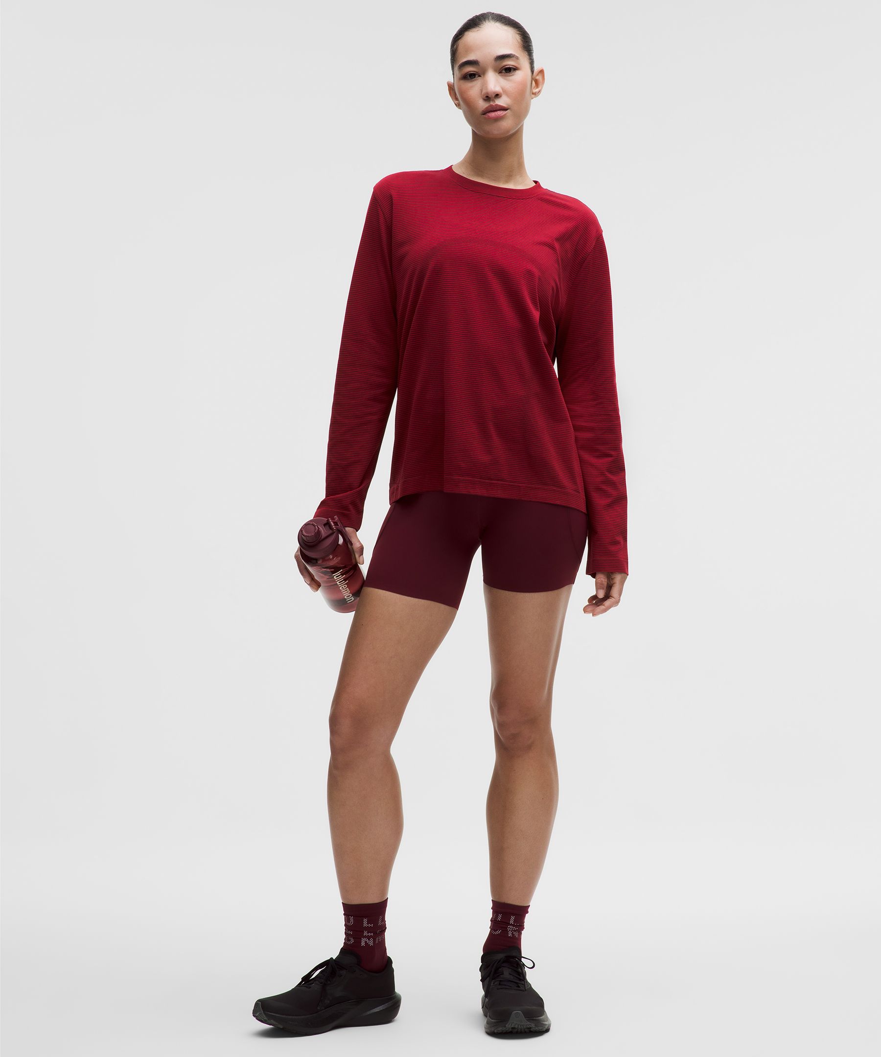 Swiftly Relaxed Long-Sleeve Shirt Hip Length *Updated Fit