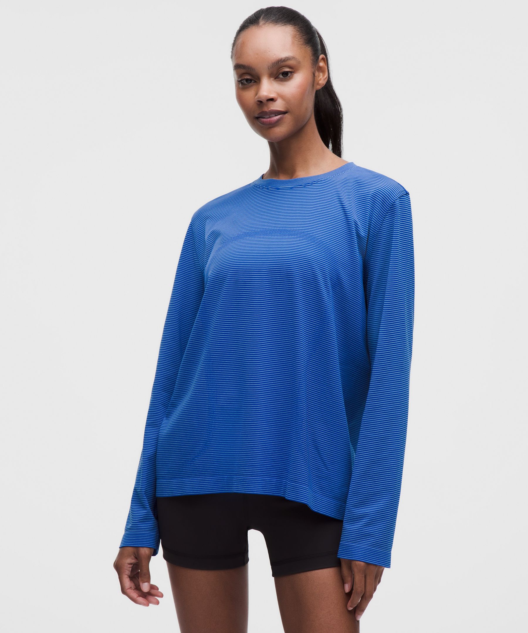 Swiftly Relaxed Long-Sleeve Shirt Hip Length