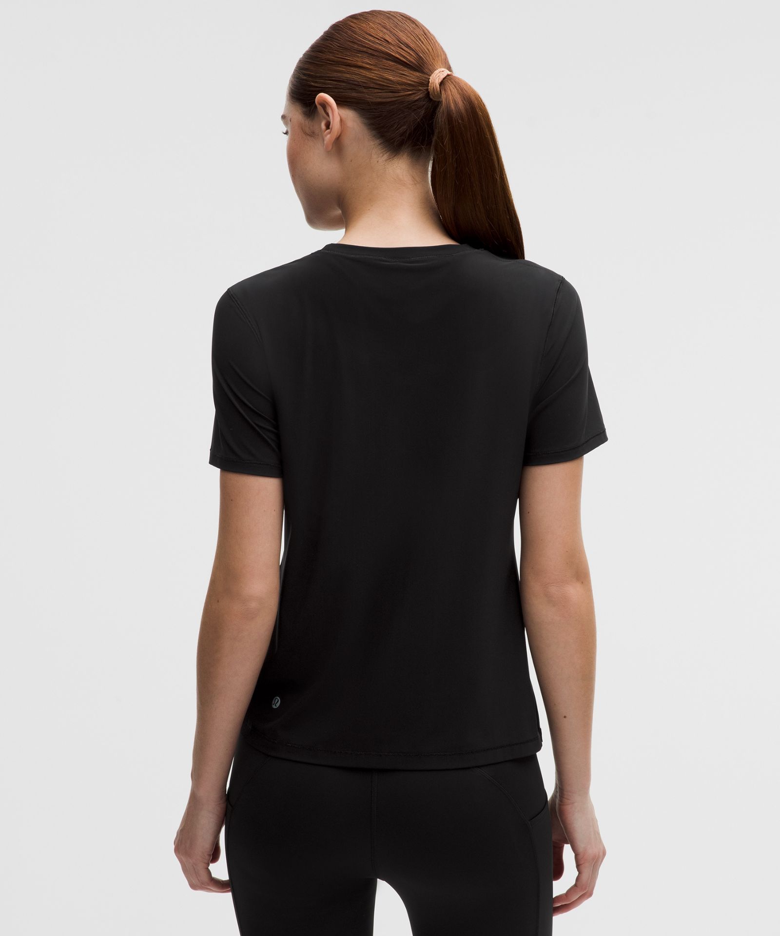 Женская беговая футболка Lululemon Side-Ruched с коротким рукавом — фото 3