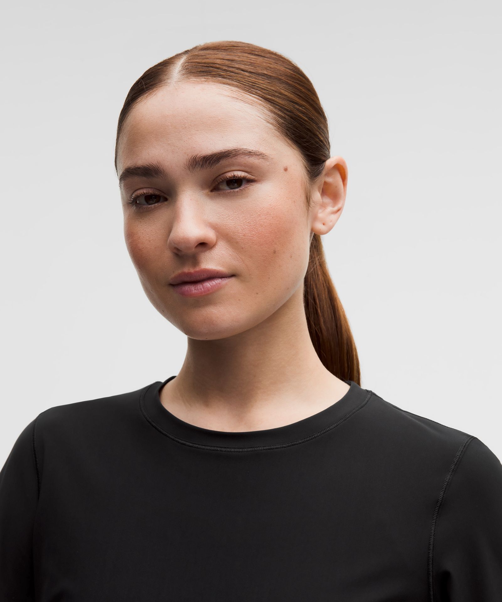 Женская беговая футболка Lululemon Side-Ruched с коротким рукавом — фото 4