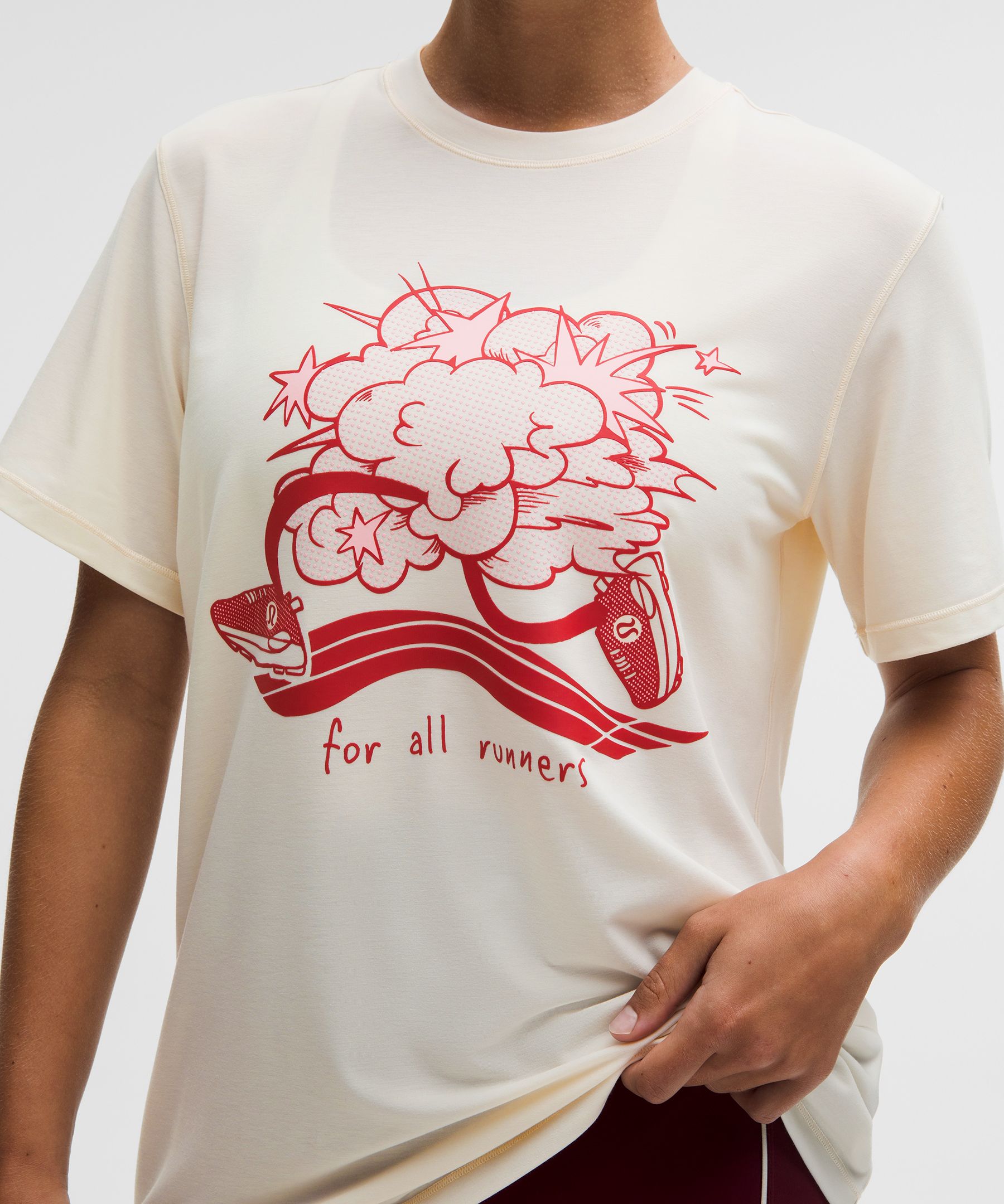 Jersey Training Short-Sleeve Shirt *Run With Us