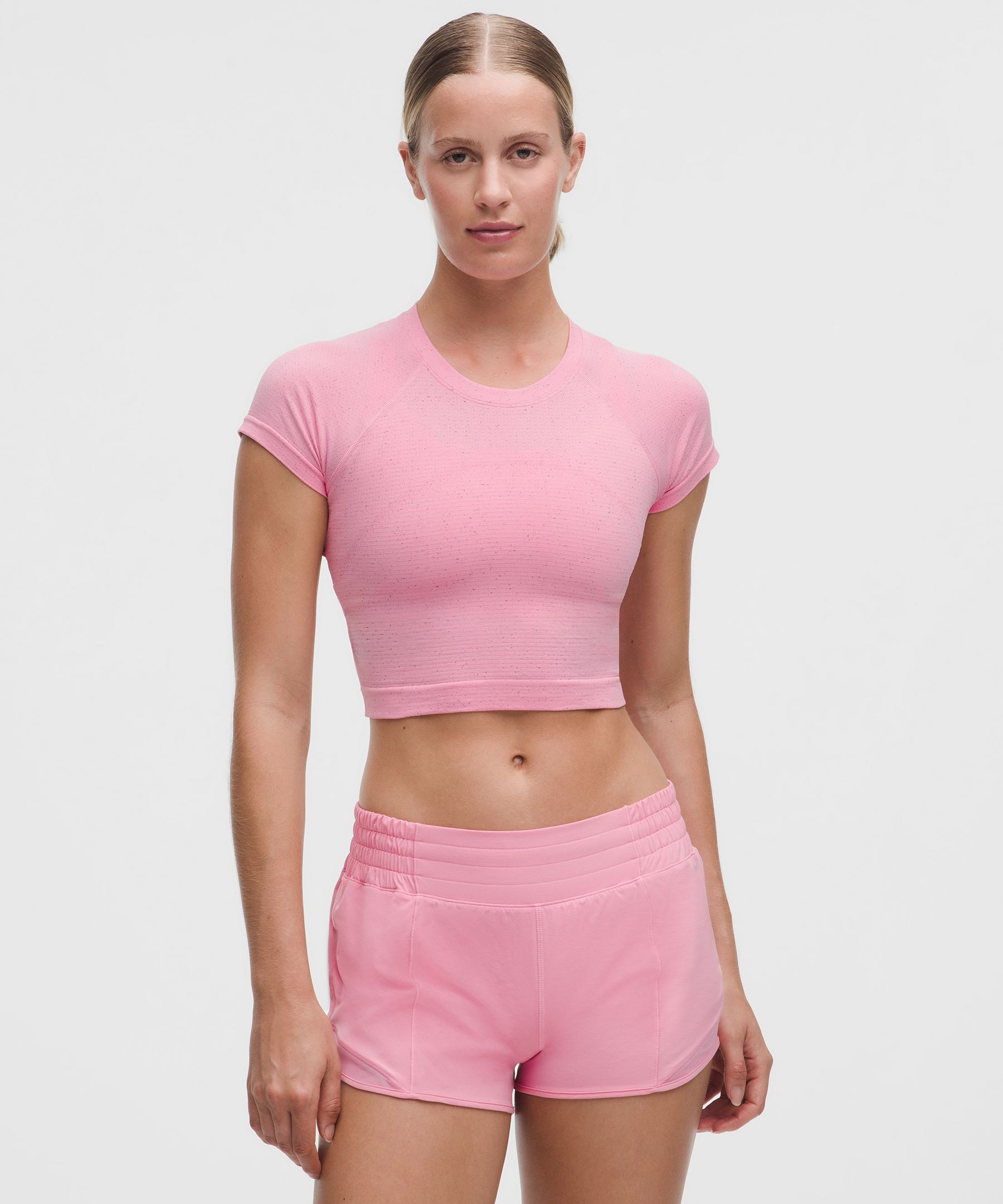 Swiftly Tech Cropped Short-Sleeve Shirt 2.0