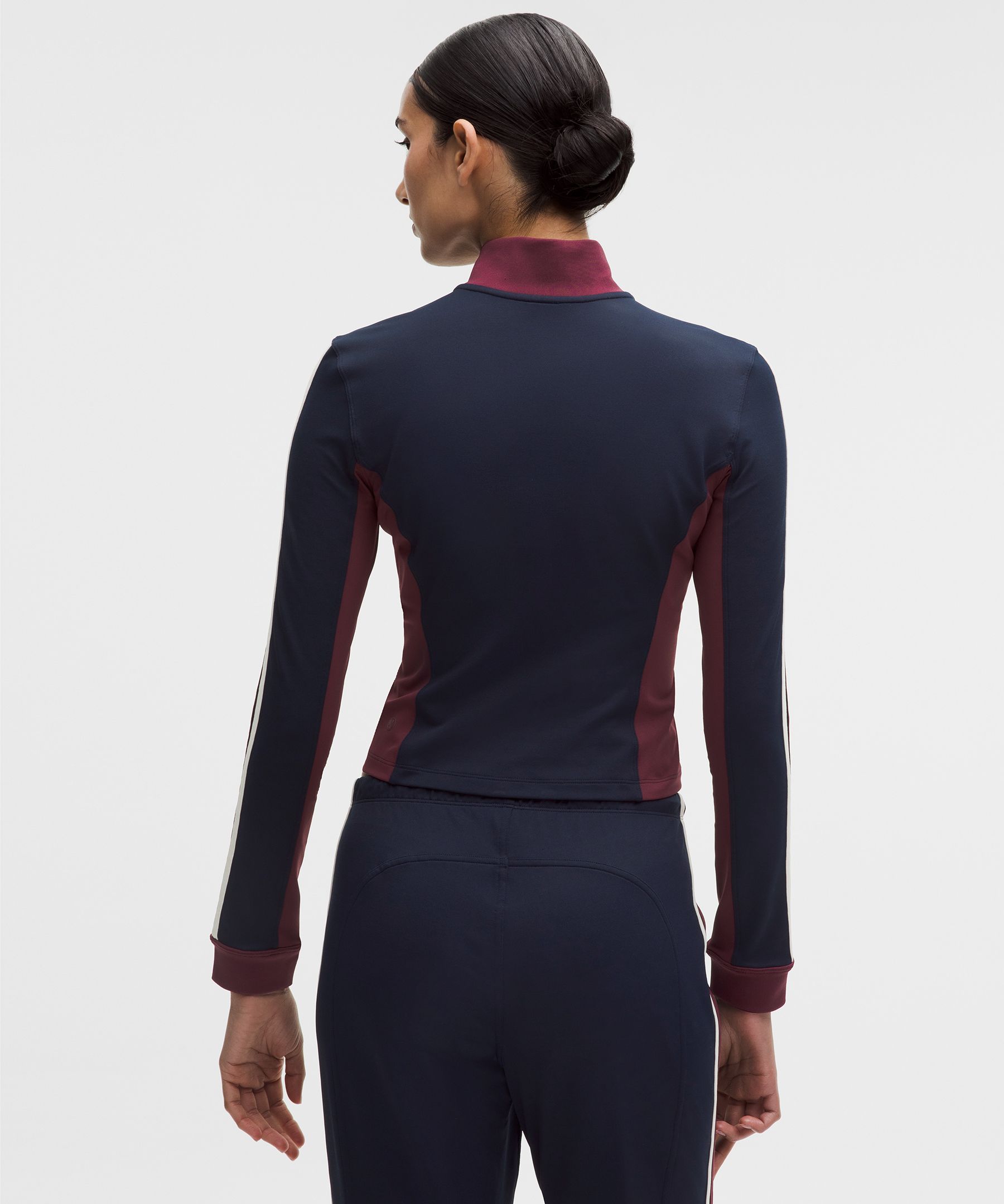 Striped Slim-Fit Track Jacket