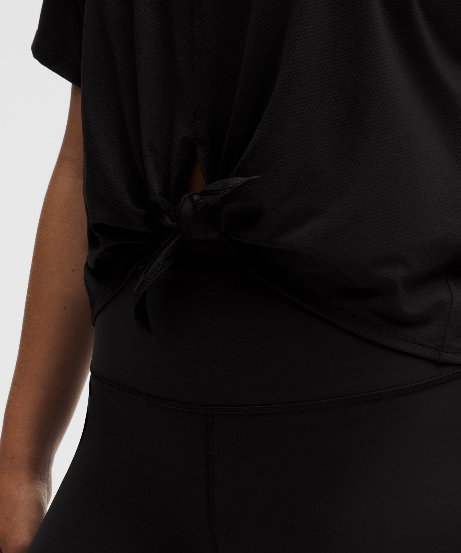 Женская футболка Lululemon All-Sport с завязками спереди — фото 6