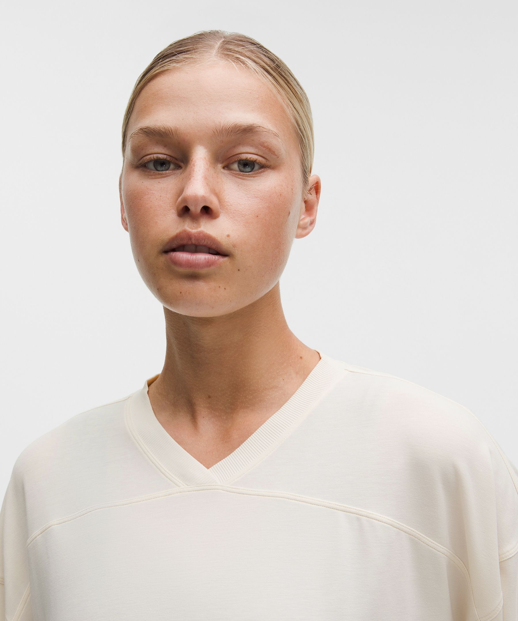 Jersey Training V-Neck Long-Sleeve Shirt