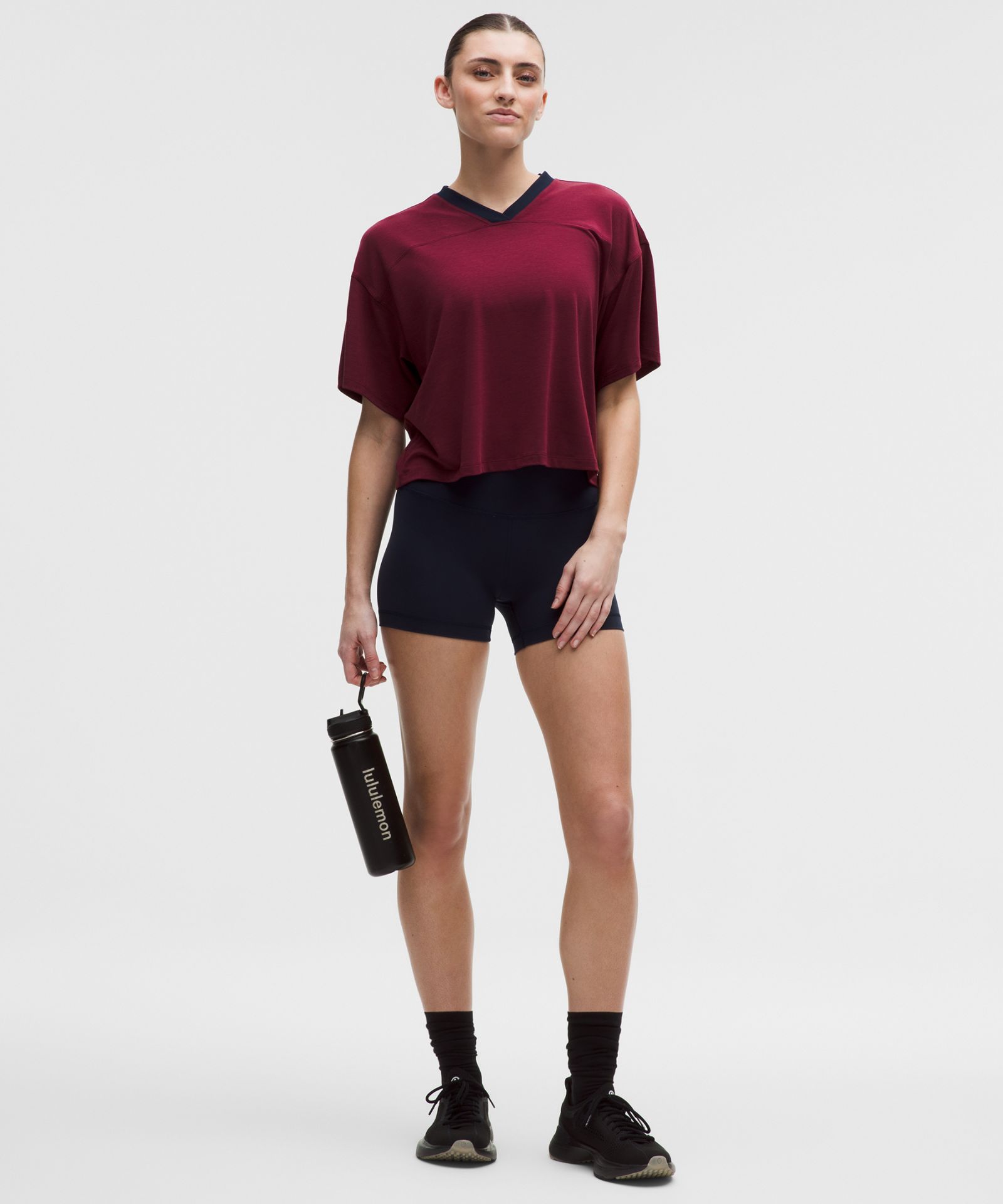 Lululemon Jersey Training V-Neck T-Shirt — фото 2