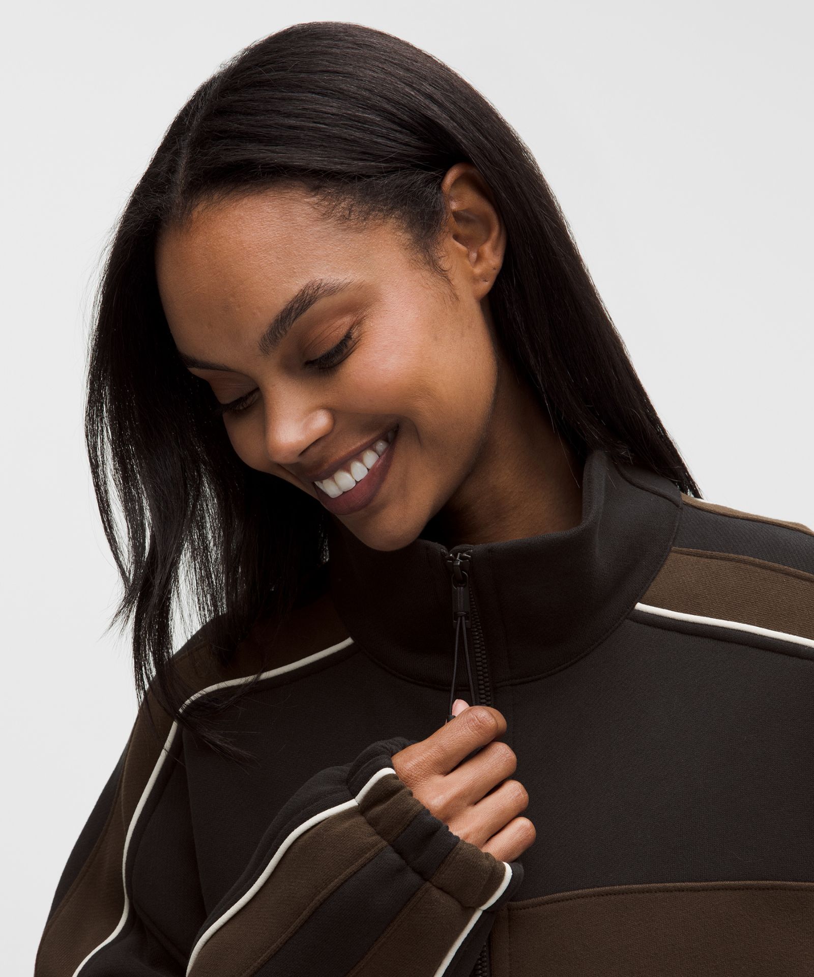 Женская худи Lululemon Steady State Oversized на молнии — фото 4