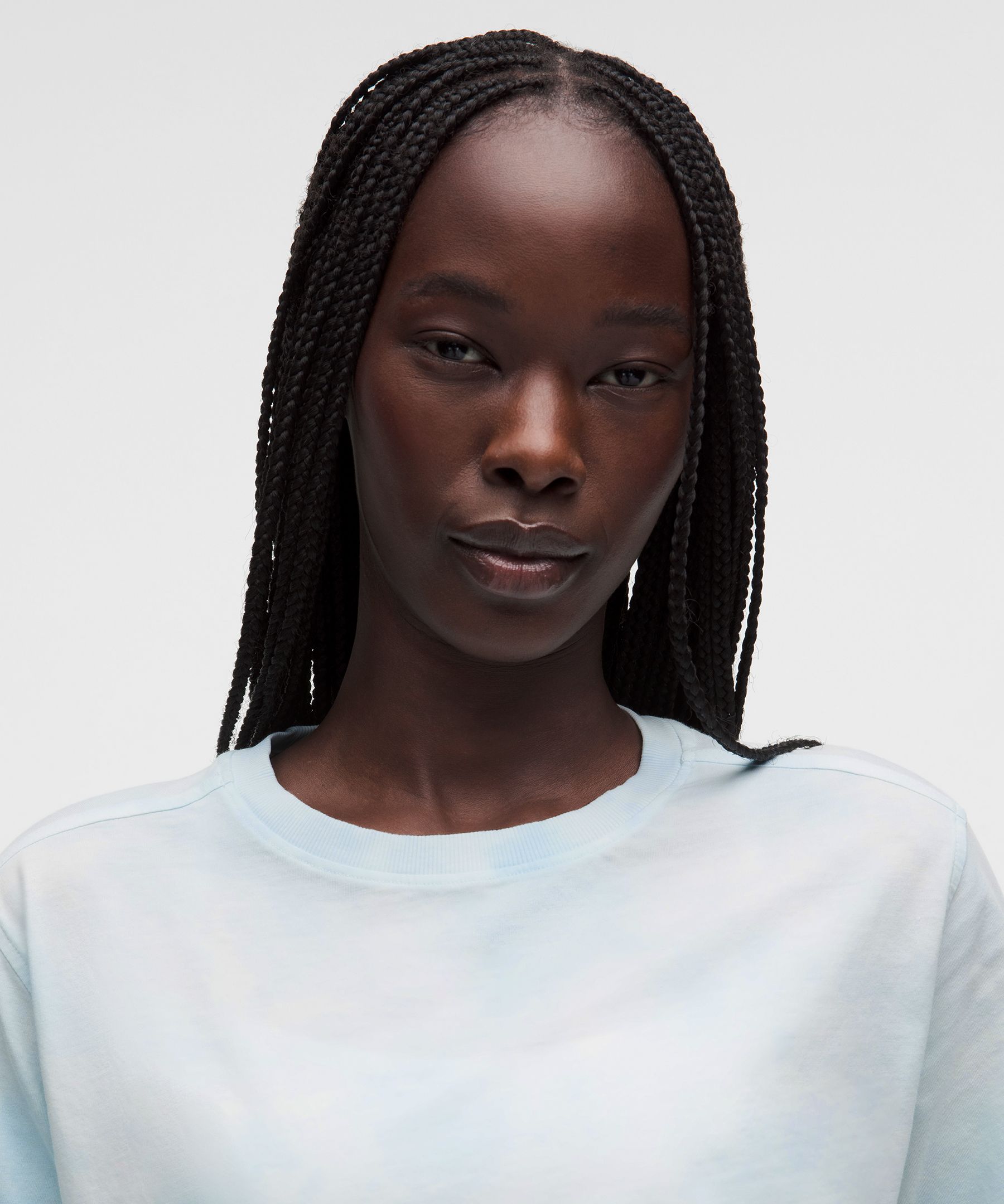 All Yours Organic Cotton-Blend Cropped T-Shirt