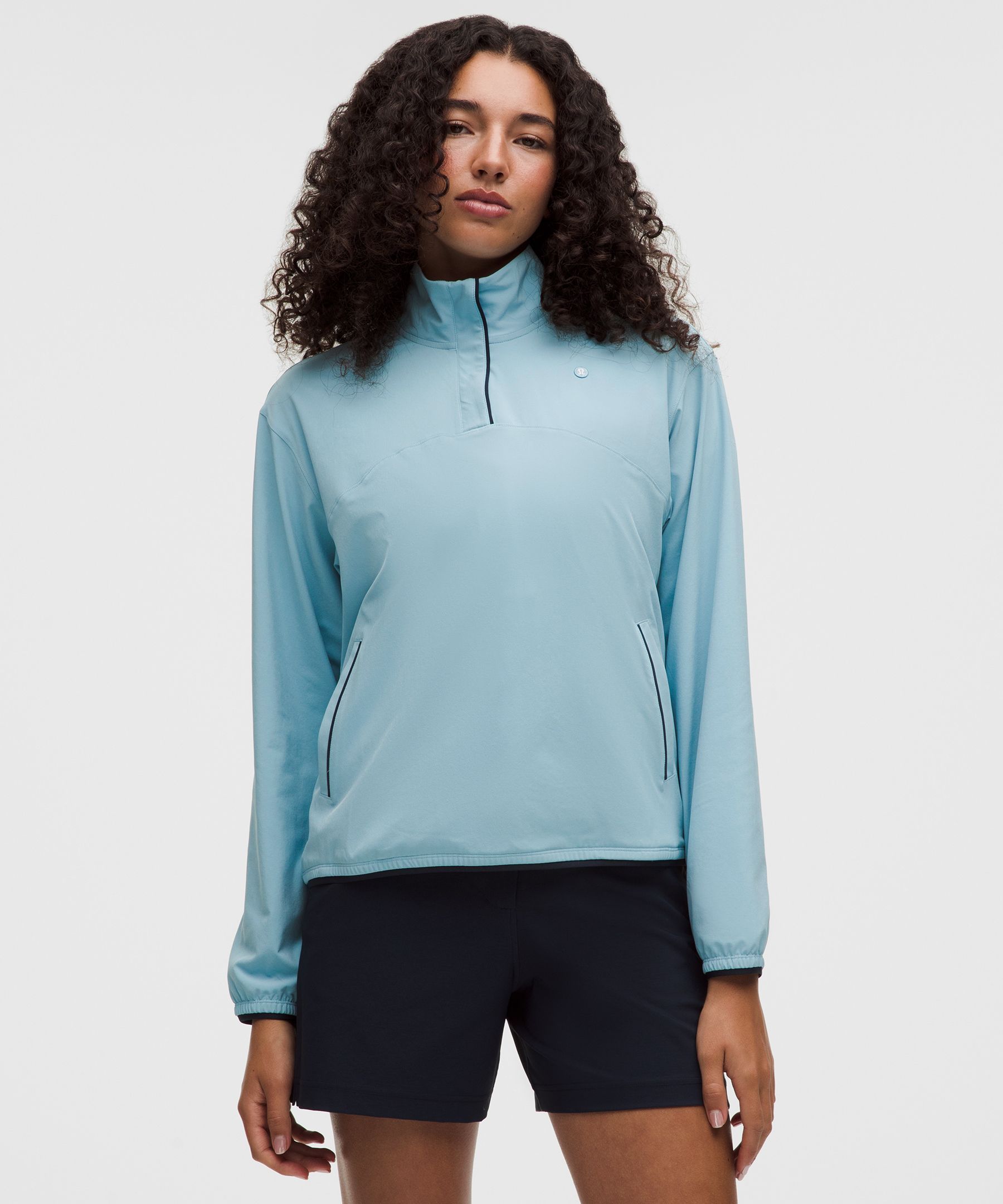 新品タグ付き　ルルレモン　lululemon　ハーフジップ　サイズ4 UVカット 軽量ハーフジップ | ロングスリーブ | Lululemon JP