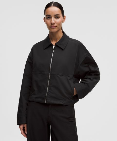 Женская куртка Lululemon Twill с воротником
