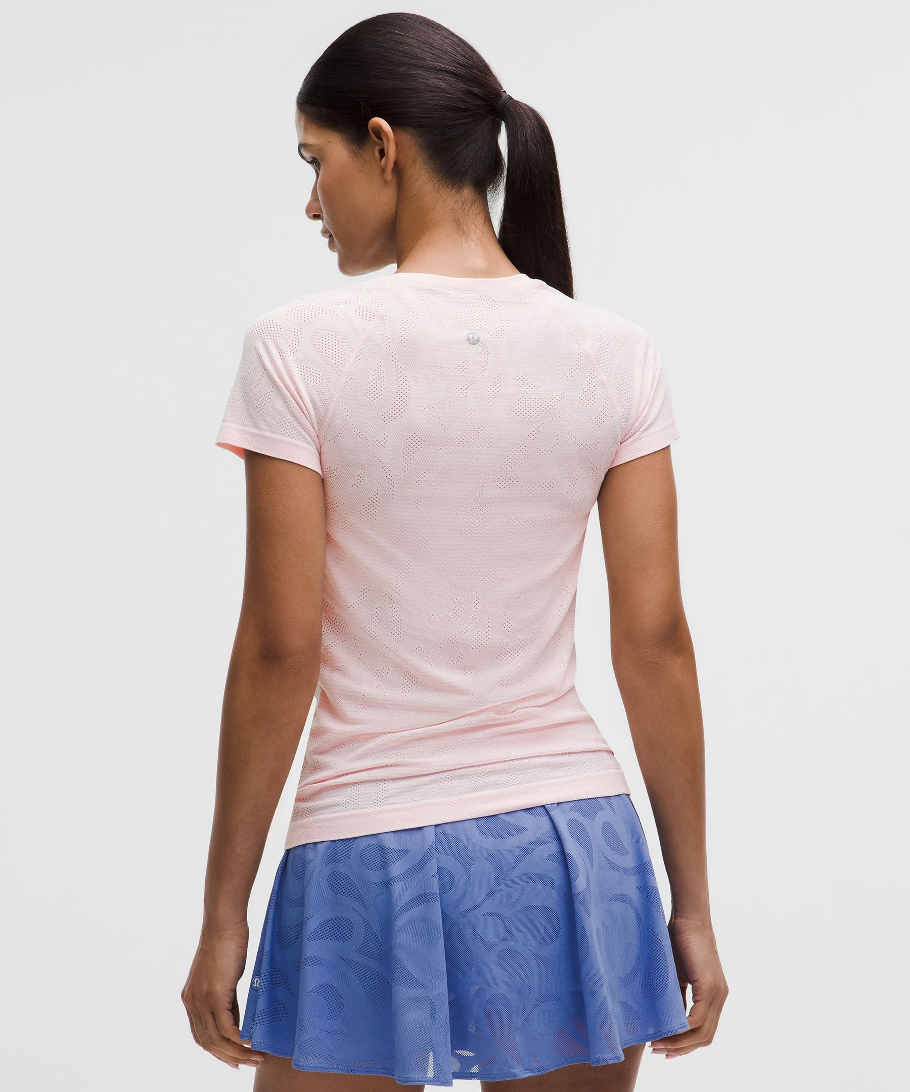 Swiftly Tech Short-Sleeve Shirt 2.0 Hip Length *Paisley