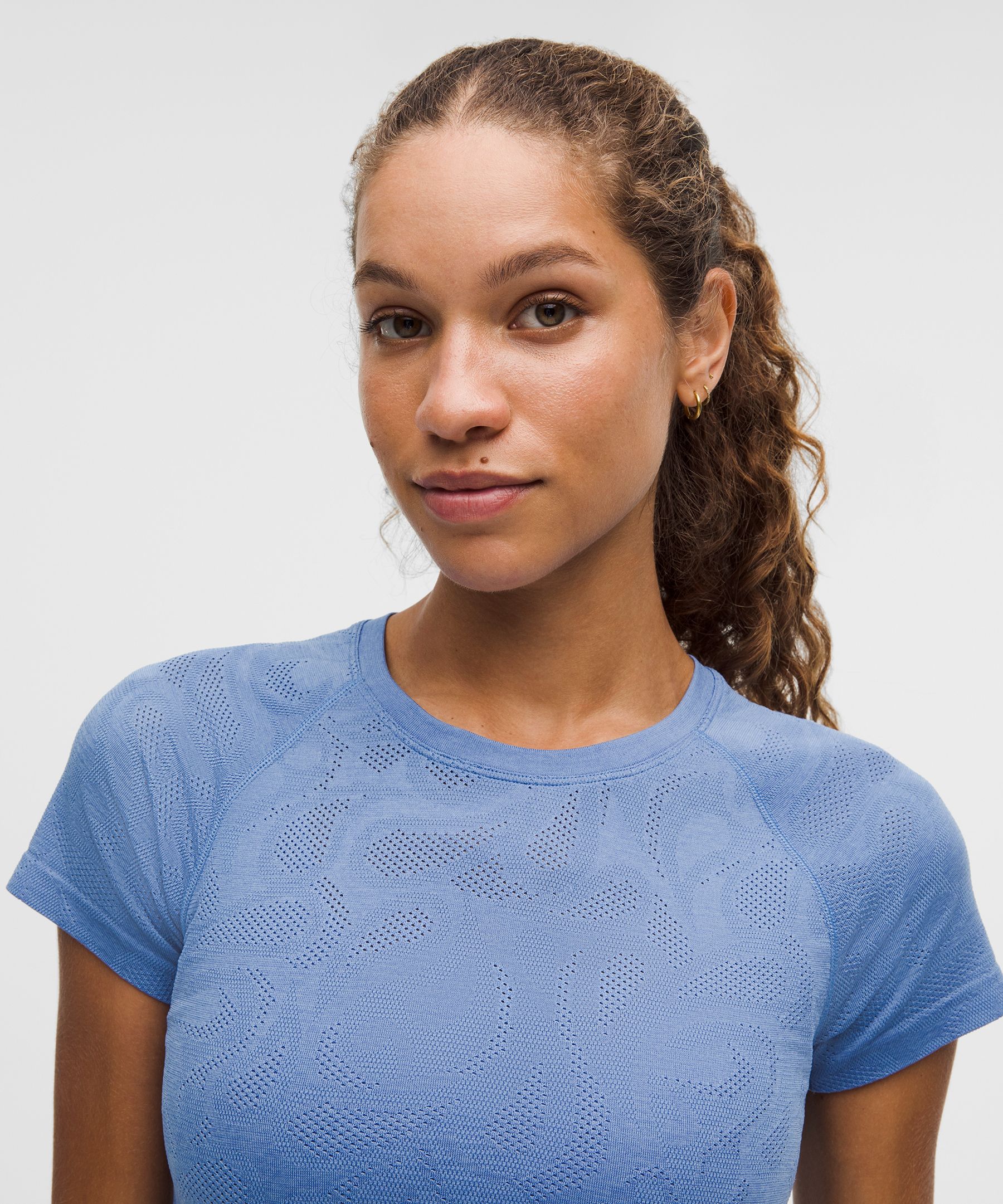 Swiftly Tech Short-Sleeve Shirt 2.0 Waist Length *Paisley