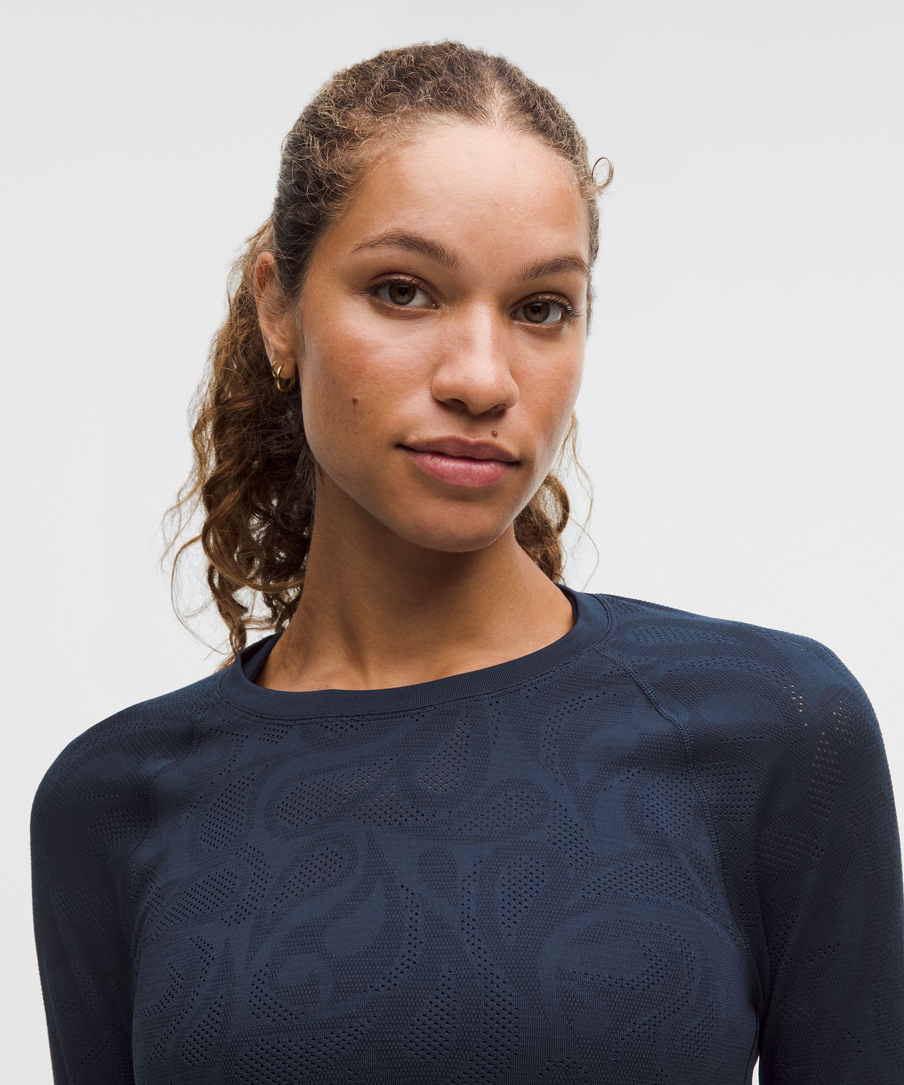 Swiftly Tech Long-Sleeve Shirt 2.0 Waist Length *Paisley