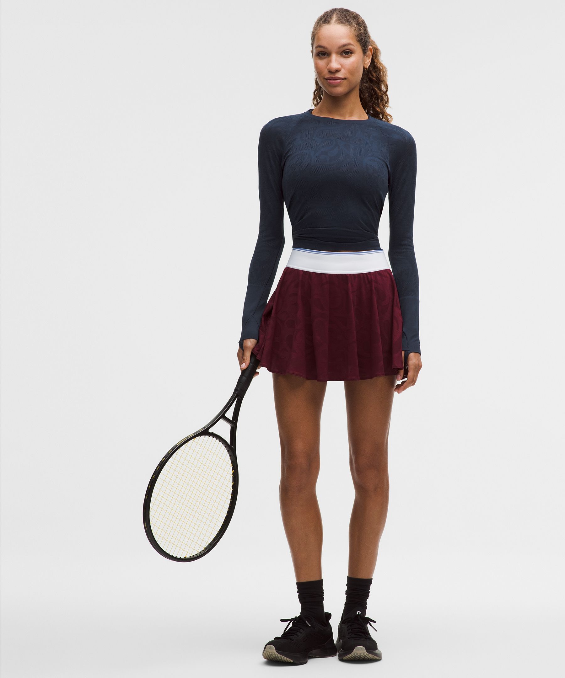 Swiftly Tech Long-Sleeve Shirt 2.0 Waist Length *Paisley