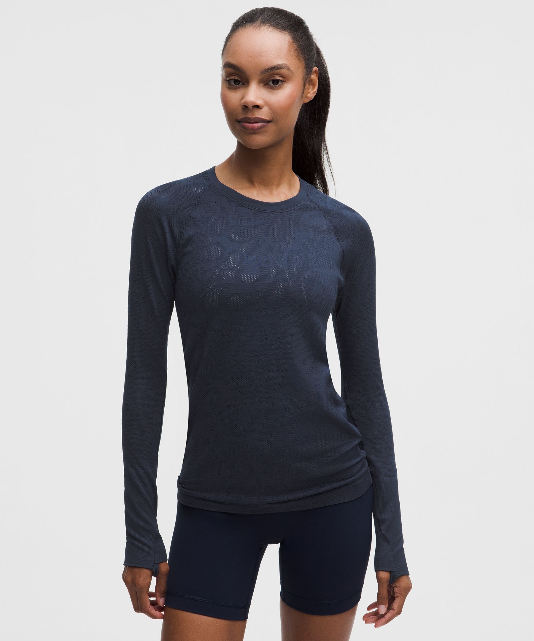 Swiftly Tech Long-Sleeve Shirt 2.0 Hip Length 