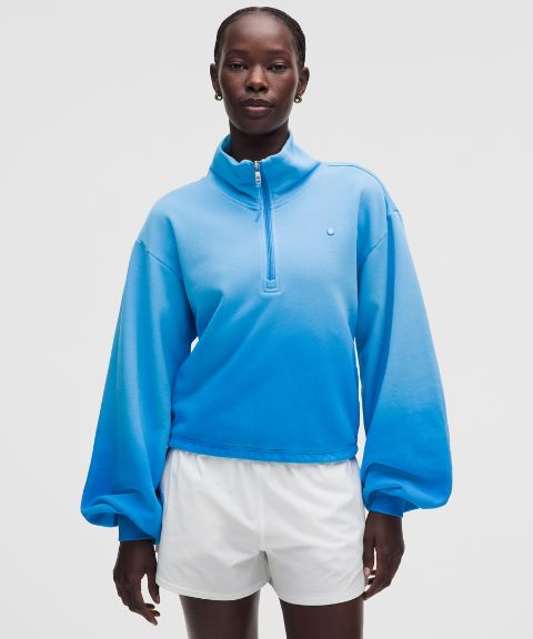 Женская теннисная кофта Lululemon Cotton Terry на молнии