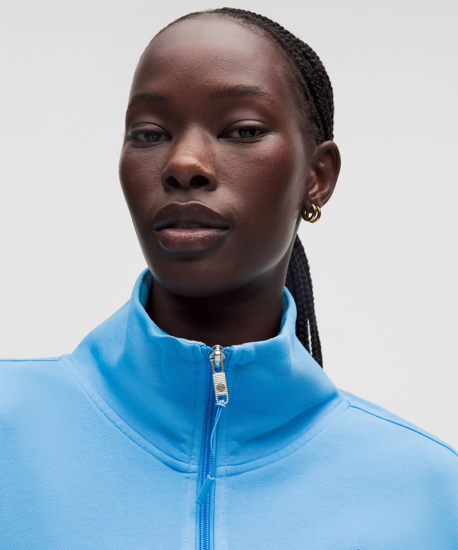 Женская теннисная кофта Lululemon Cotton Terry на молнии — фото 4