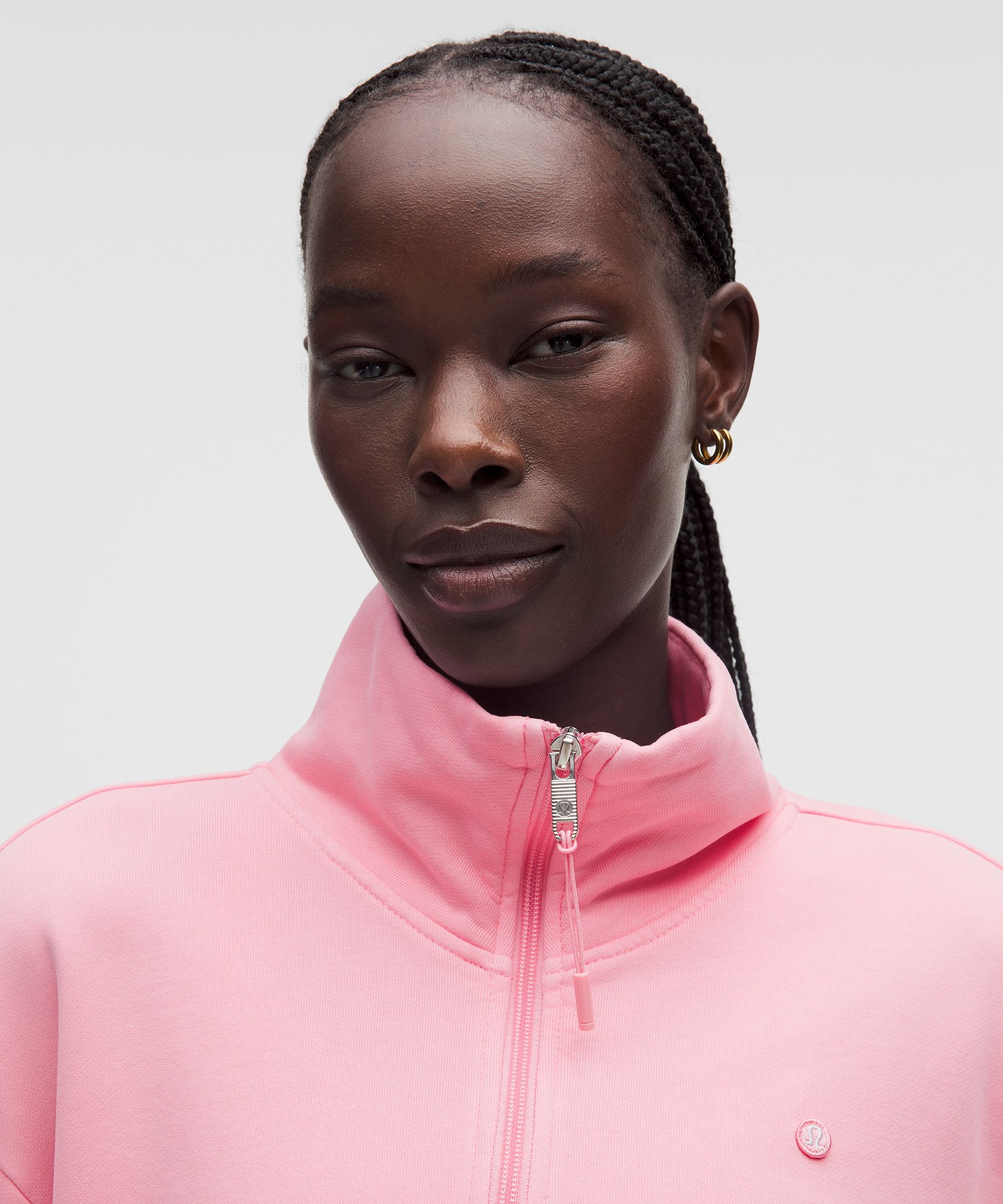 Cotton Terry Tennis Half Zip *Wash
