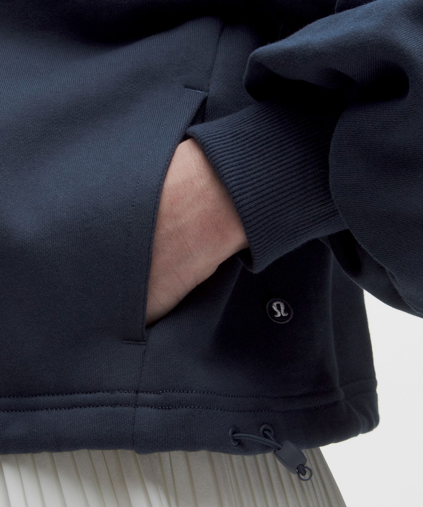 Cotton Terry Tennis Half Zip *Deuce