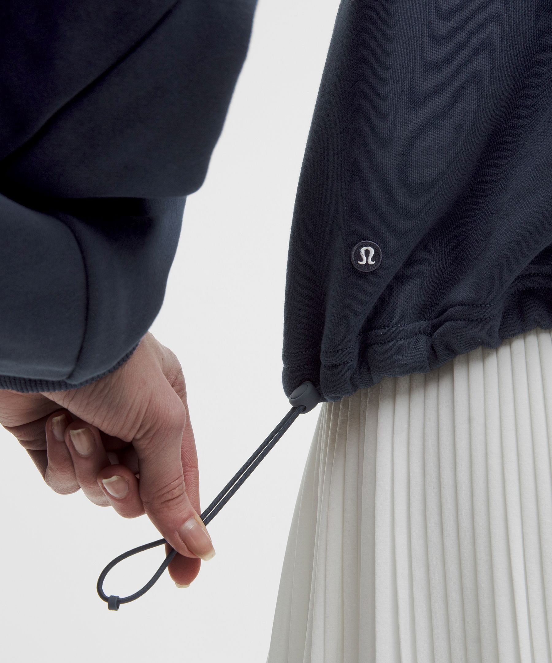 Cotton Terry Tennis Half Zip *Deuce