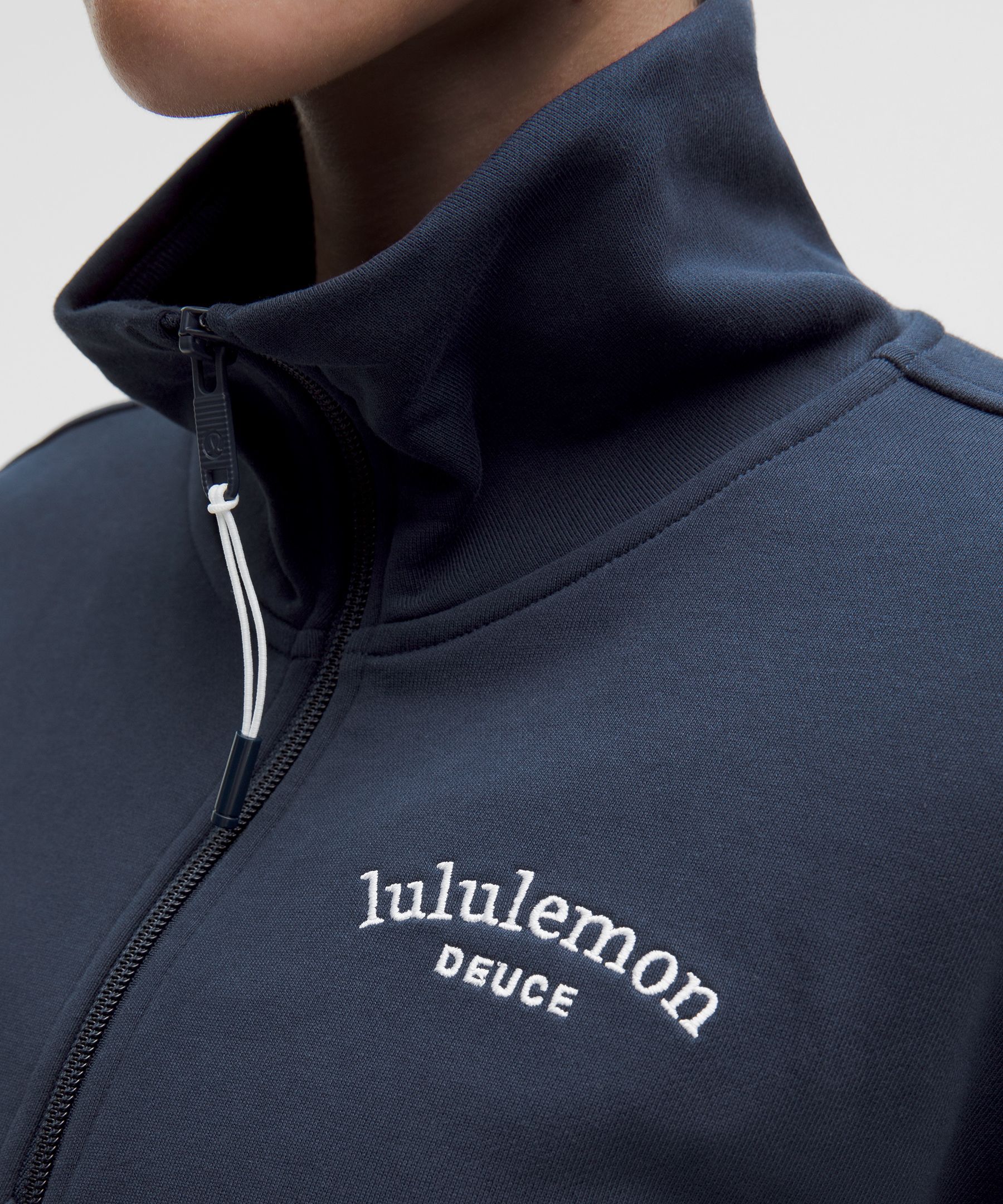 Cotton Terry Tennis Half Zip *Deuce