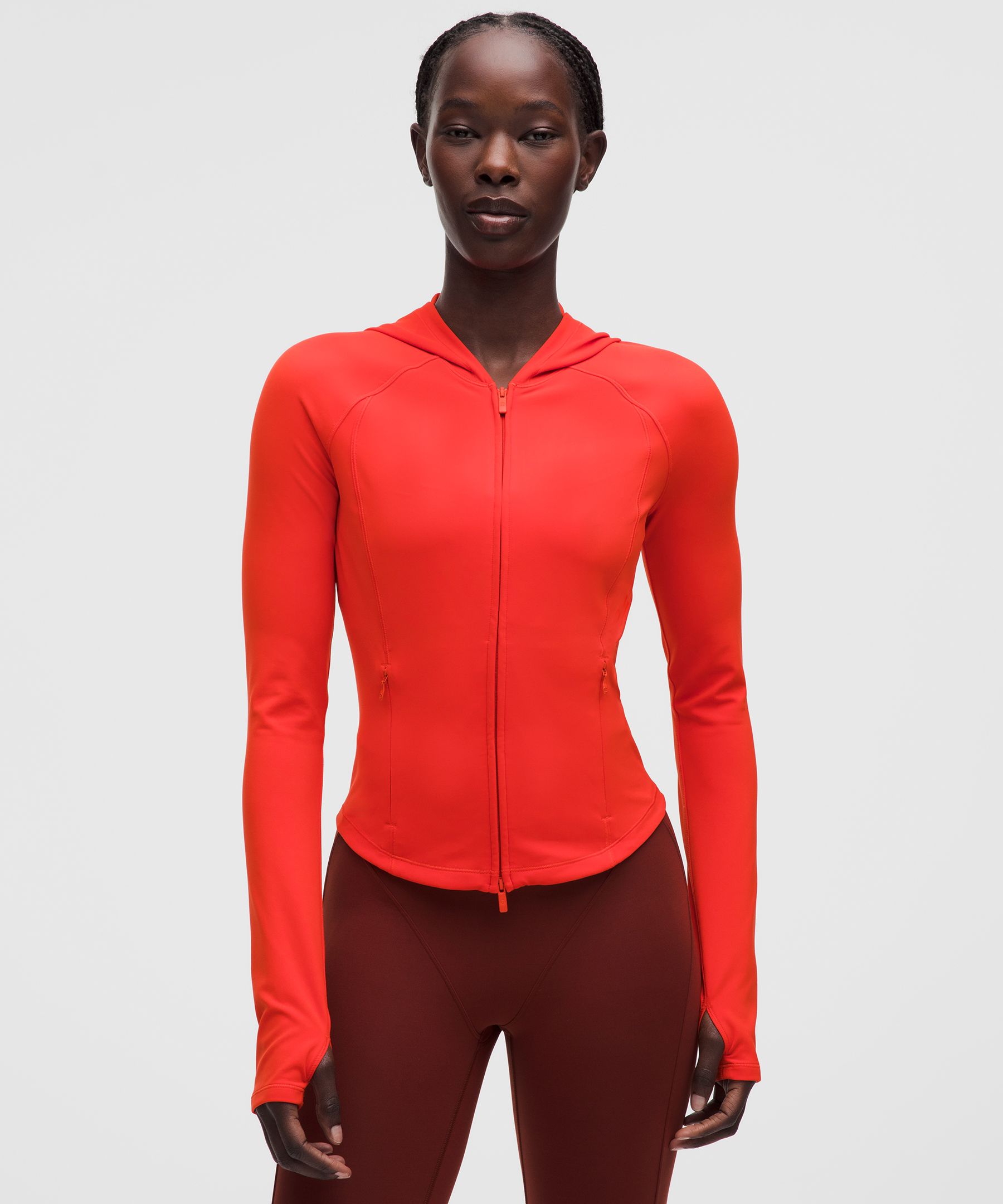 lululemon  Wunder Train Full-Zip Jacket - Size 2 - Red