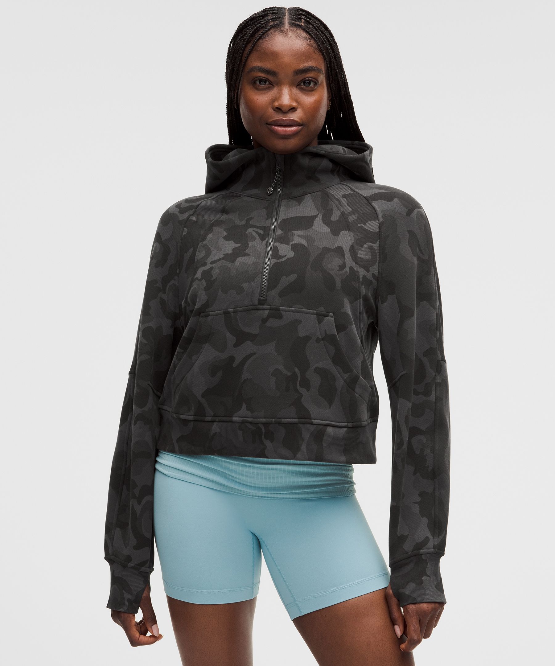 Scuba Oversized Half-Zip Hoodie | Women's Hoodies & Sweatshirts