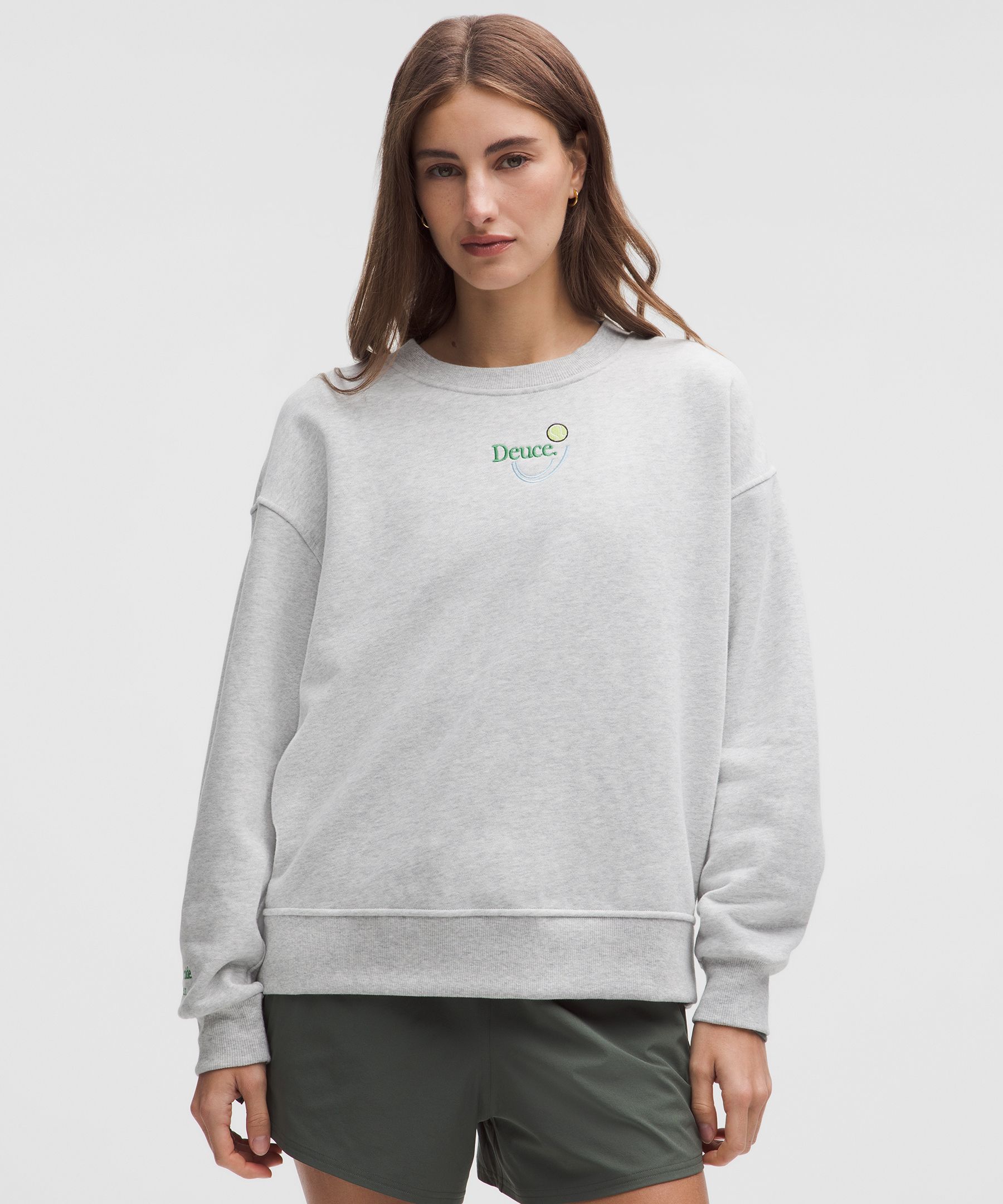 Perfectly Oversized Fleece Crew 