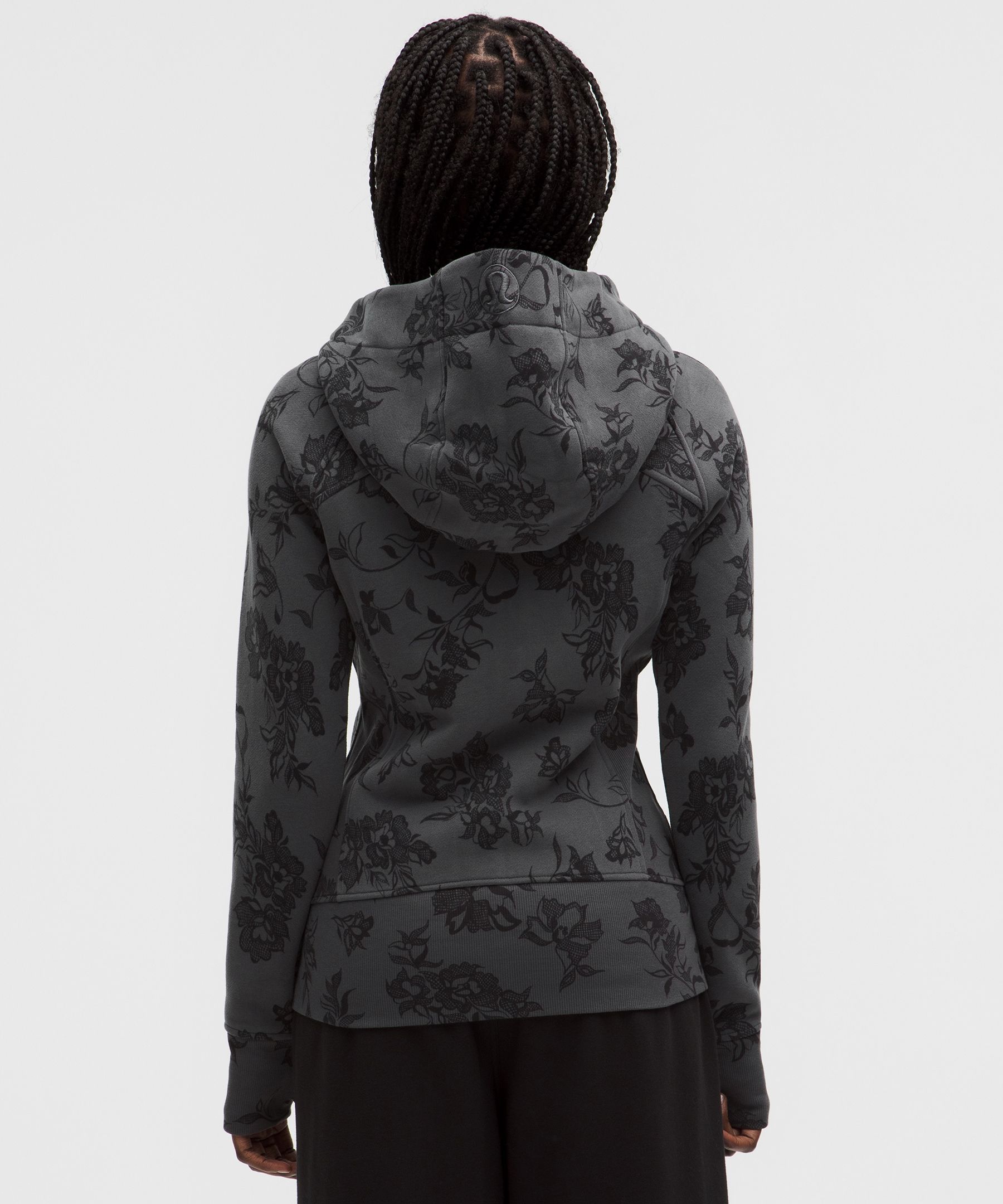 Lululemon Scuba Full-zip Hoodie In Gray