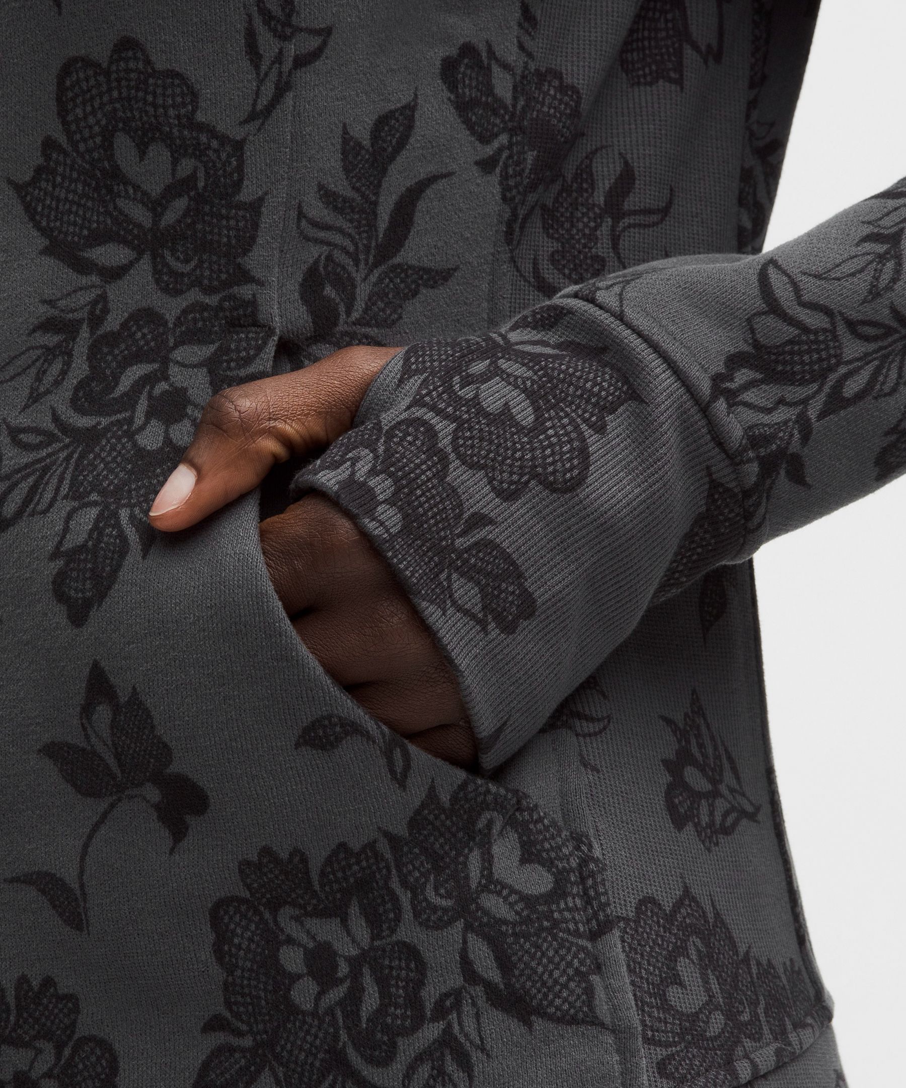 Lululemon Scuba Full-zip Hoodie In Gray