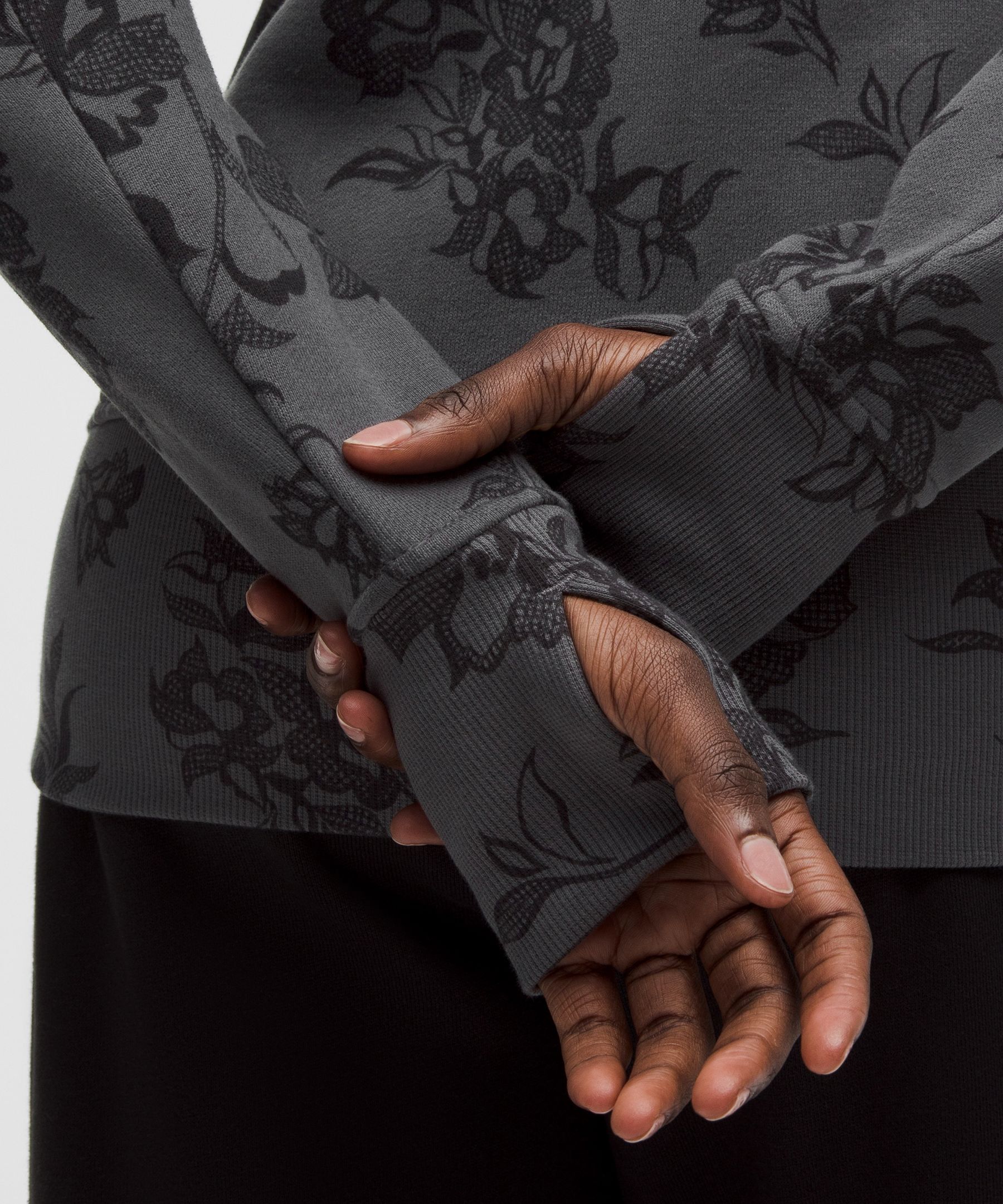 Lululemon Scuba Full-zip Hoodie In Gray