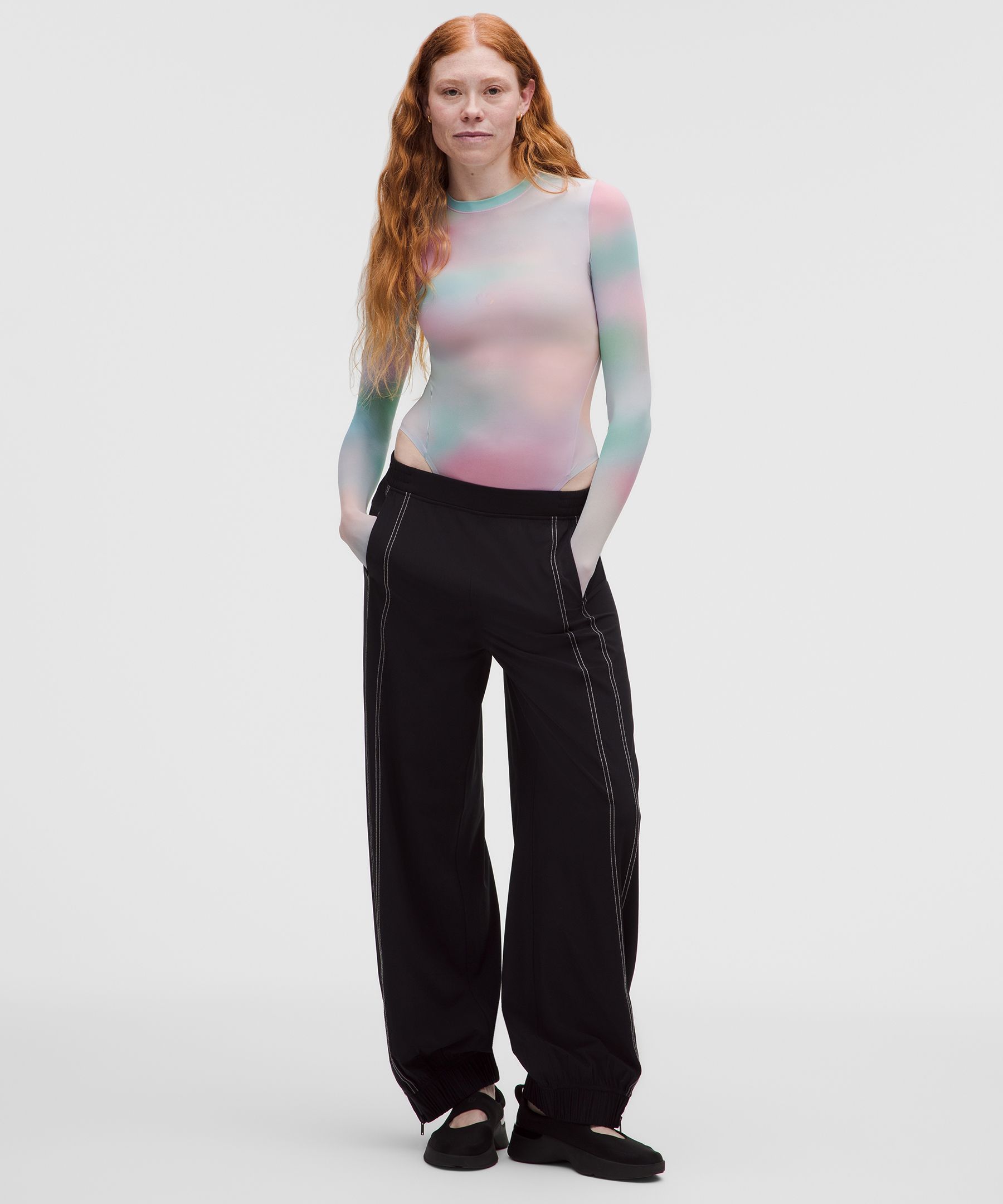 Justaucorps col rond Wundermost en maille Nulu ultra-doux