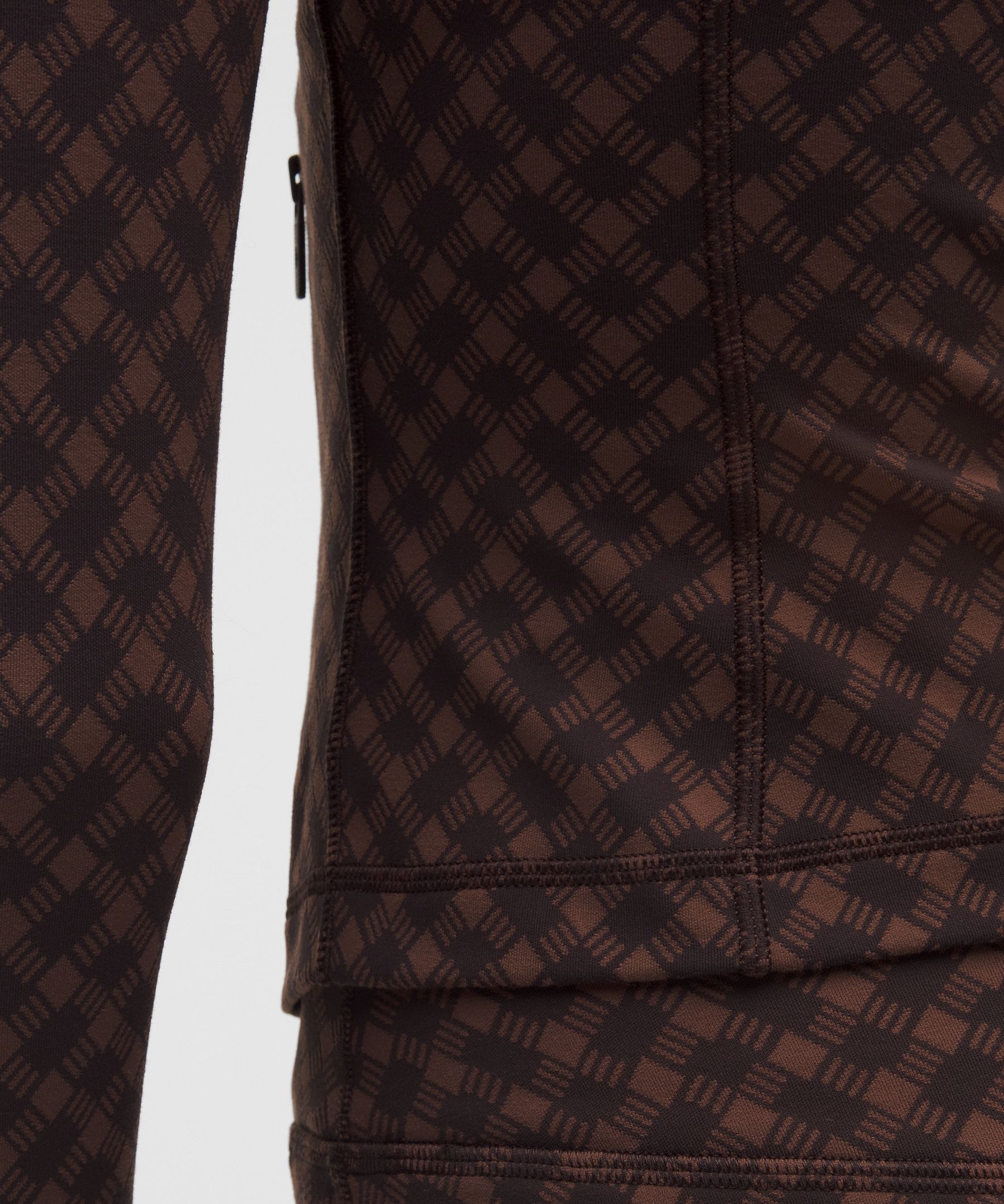 Lululemon Define Cropped Jacket In Brown