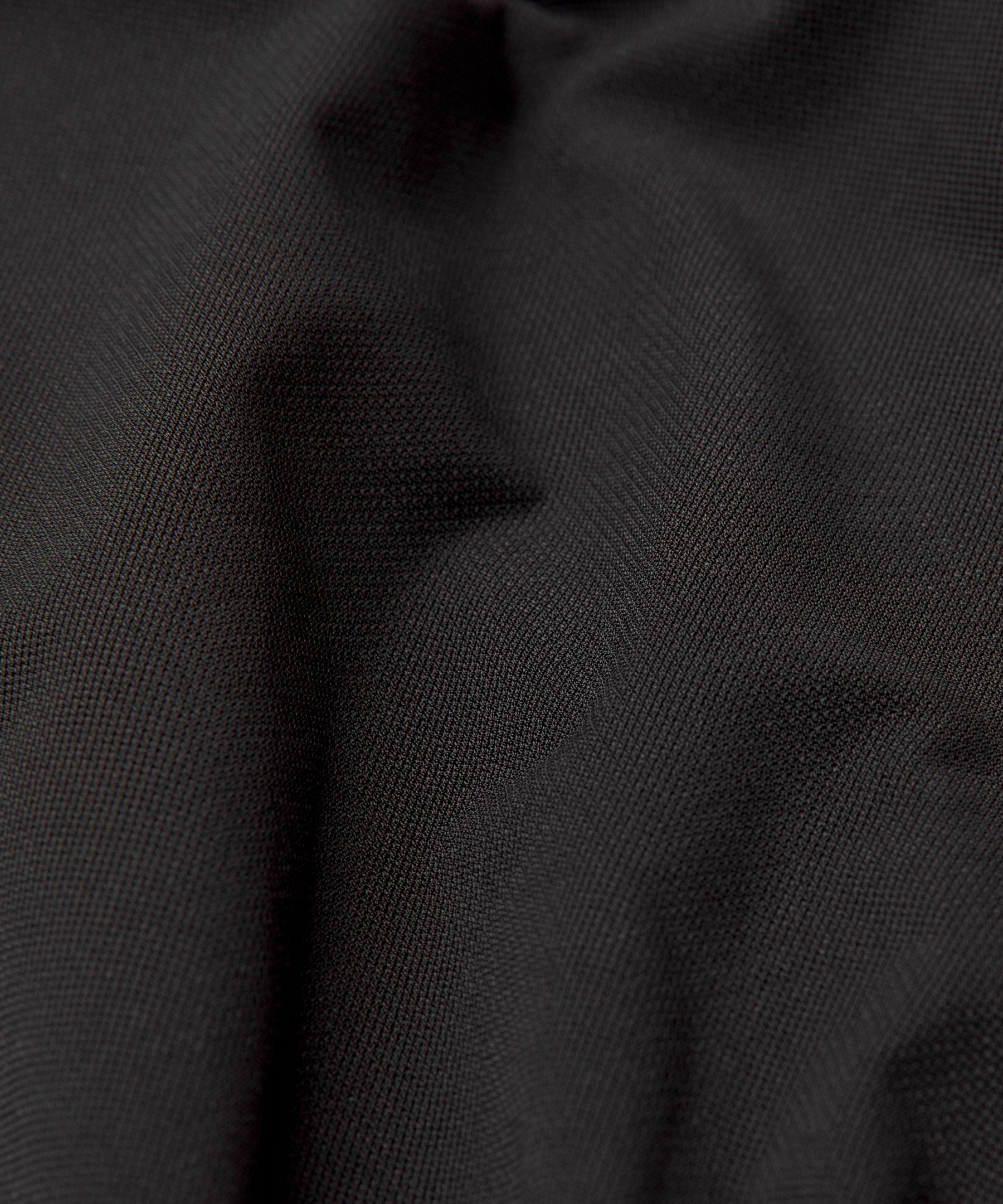 Mesh Ruched Long-Sleeve Shirt