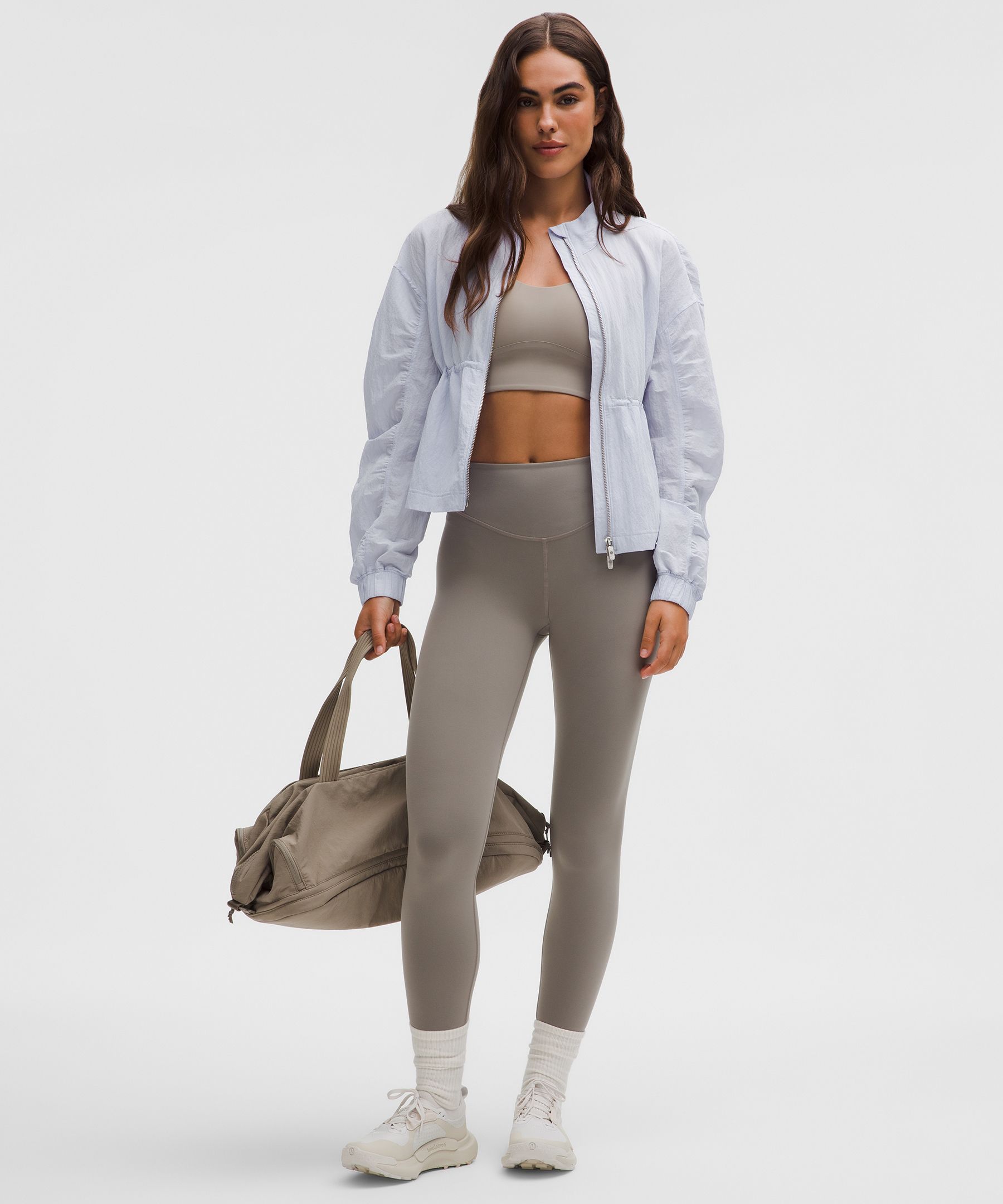 Lululemon Crinkle Nylon Cinchable Jacket