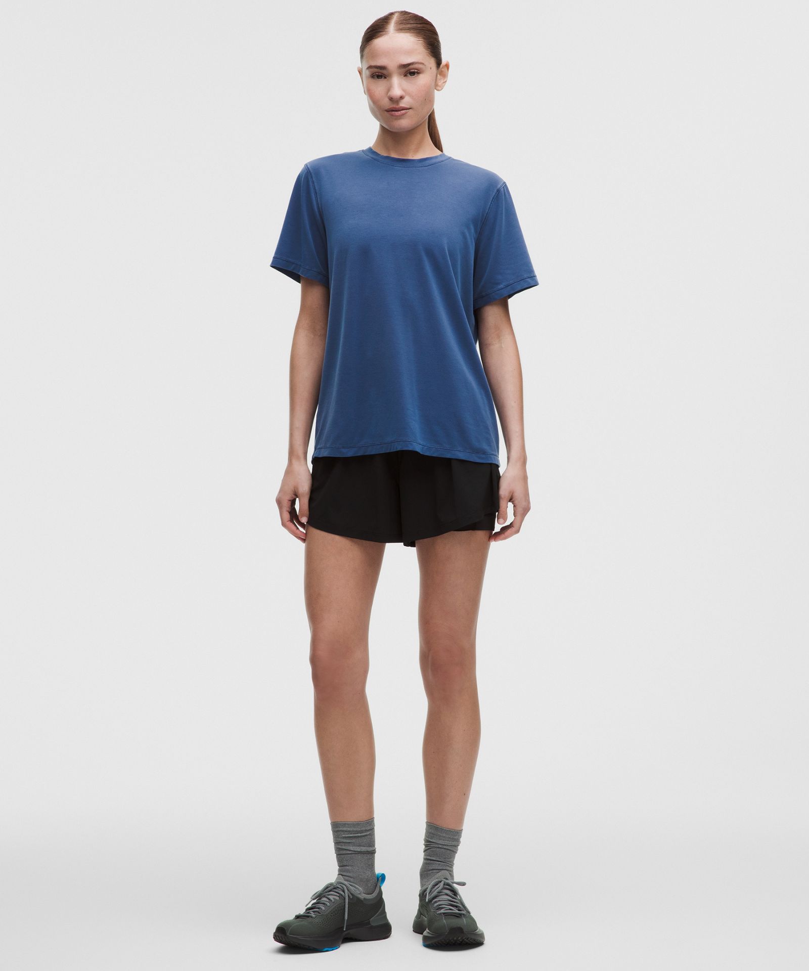 Женская рубашка с коротким рукавом Lululemon EasySet — фото 2
