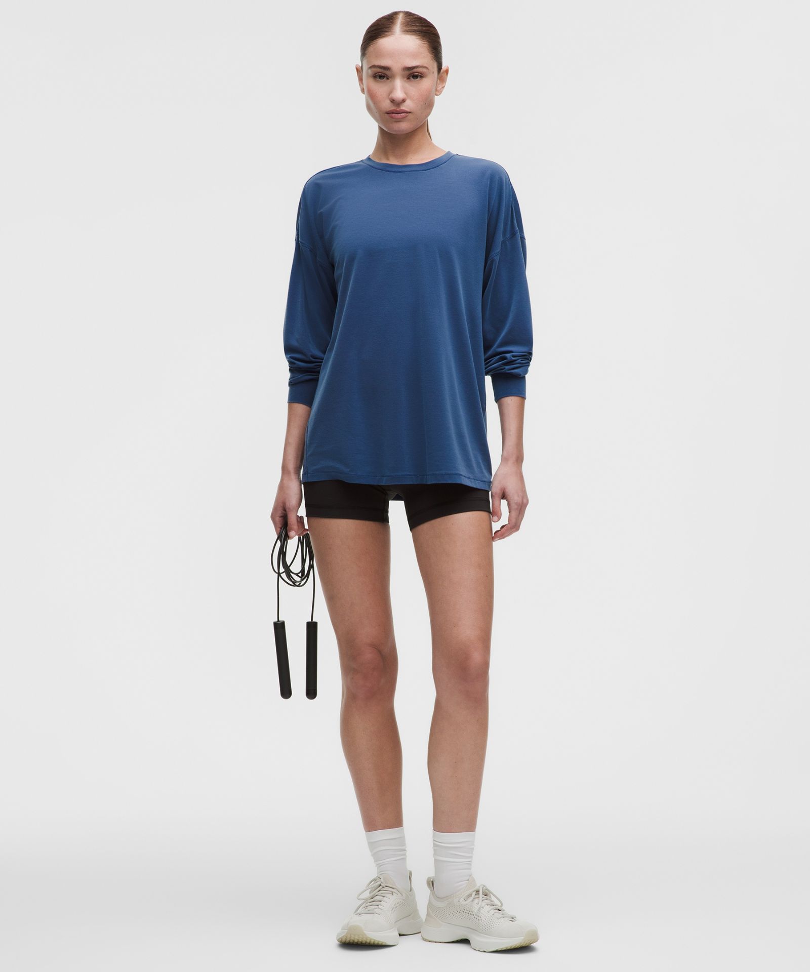 Женский лонгслив Lululemon EasySet Relaxed-Fit — фото 2
