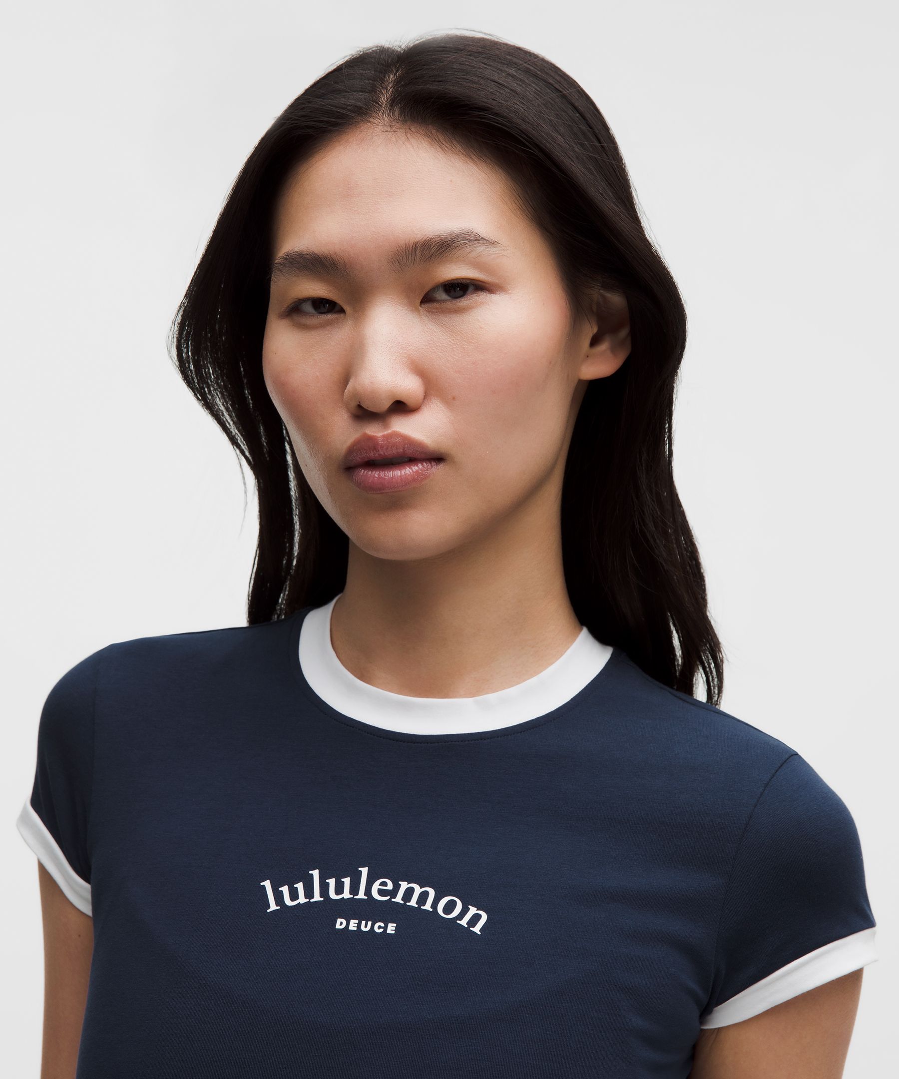 Baby Tee court ringer en coton biologique *Tennis Deuce