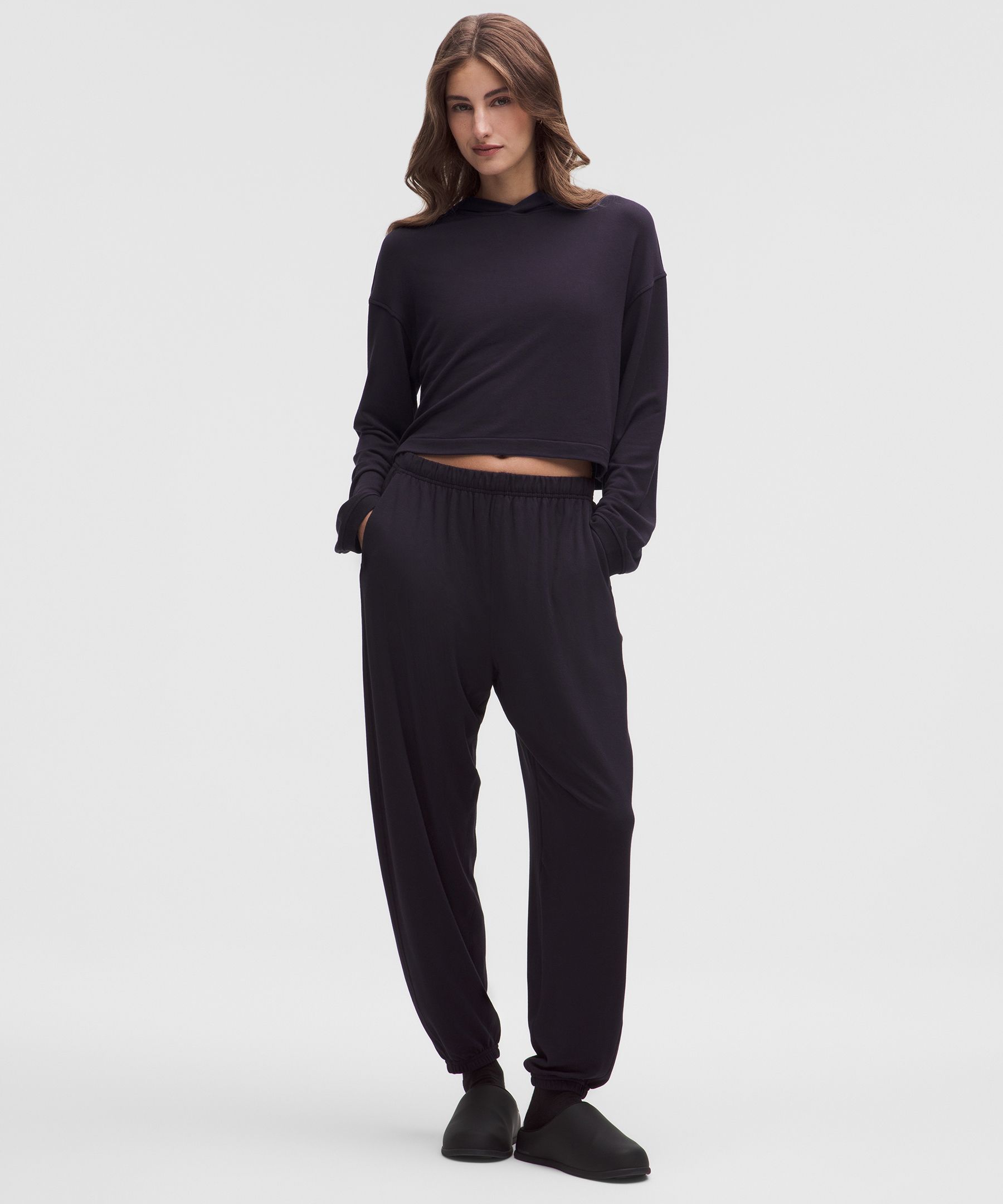 Lululemon Becalm Hoodie In Black