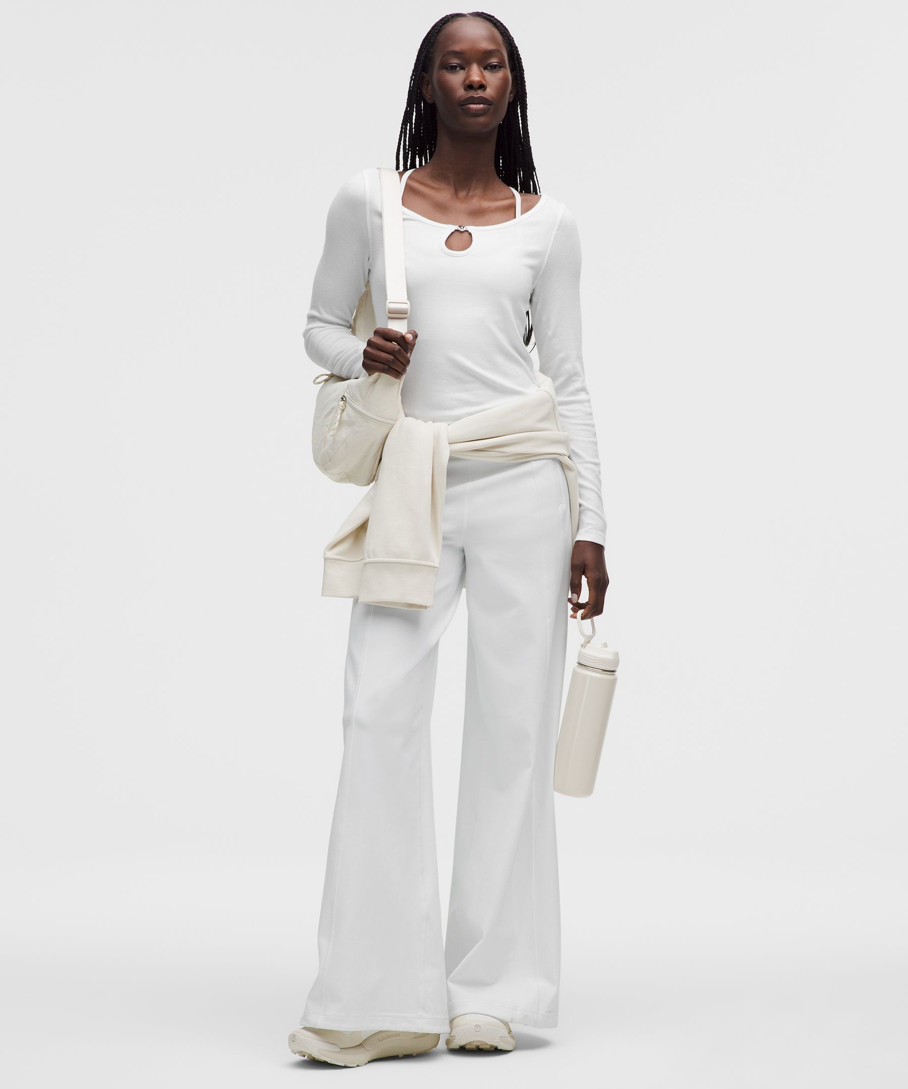 Lululemon Hold Tight Keyhole Neck Long-sleeve Shirt