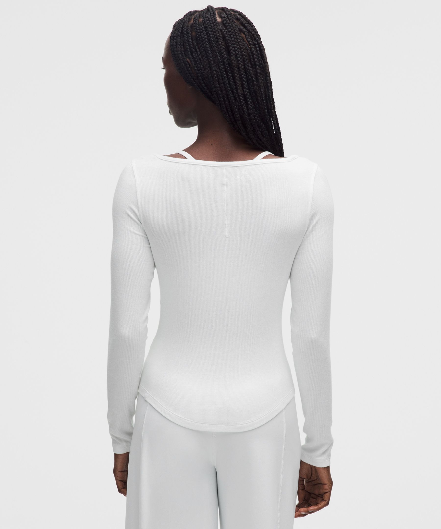 Lululemon Hold Tight Keyhole Neck Long-sleeve Shirt