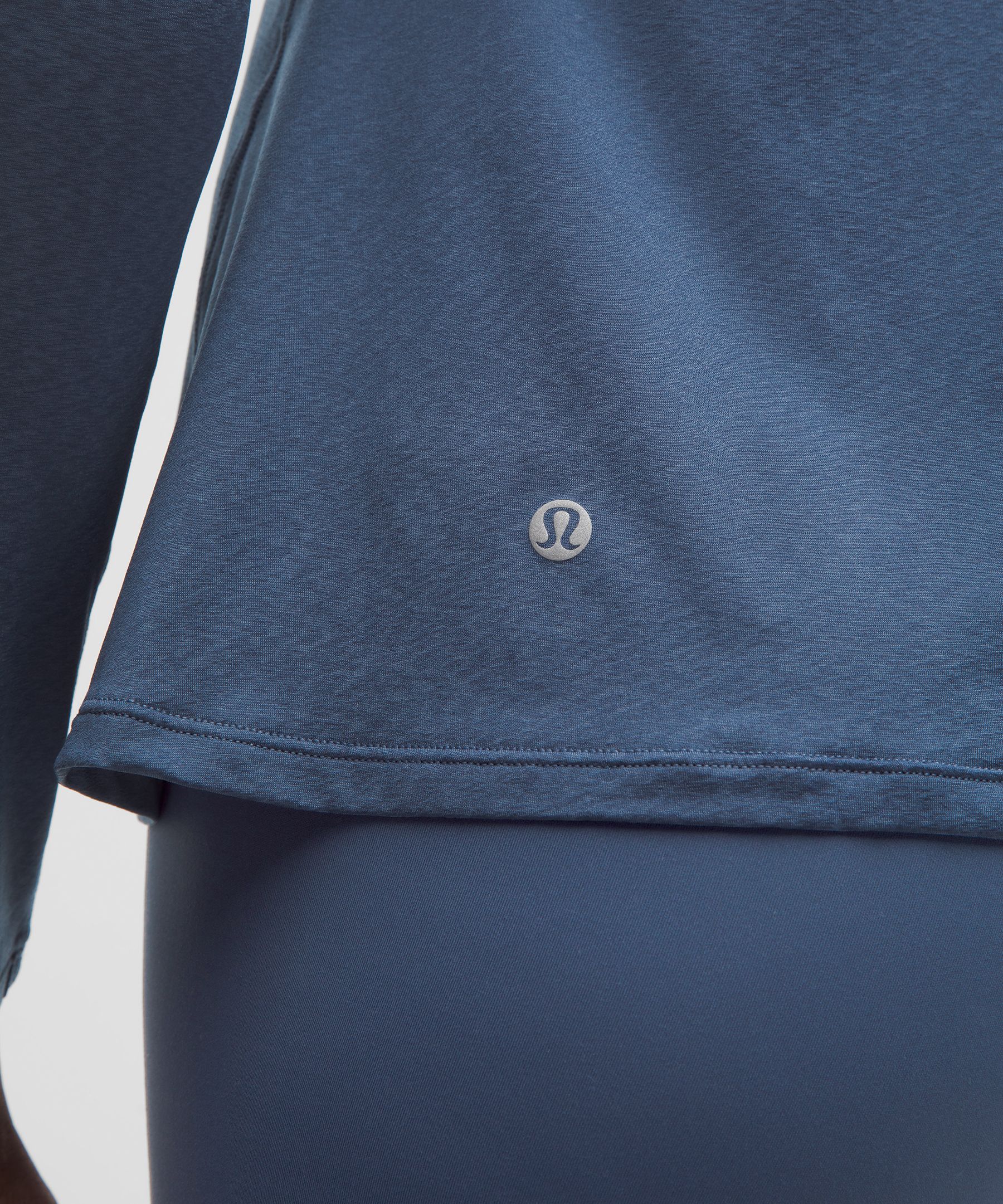 Lululemon Lightweight Flowy Hem Long-sleeve Shirt In Blue