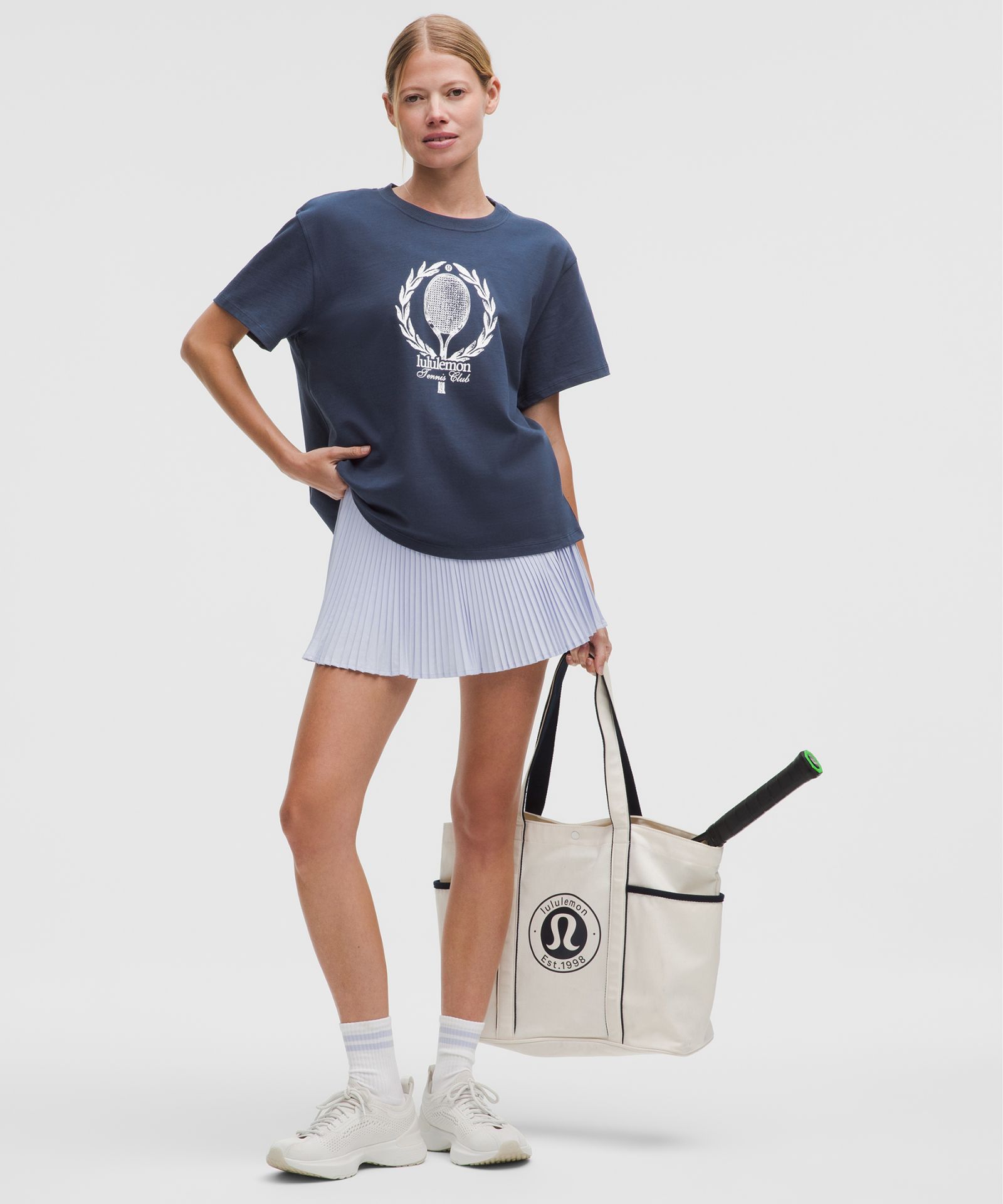 Lululemon Relaxed-Fit Cotton T-Shirt *Tennis Club — фото 2