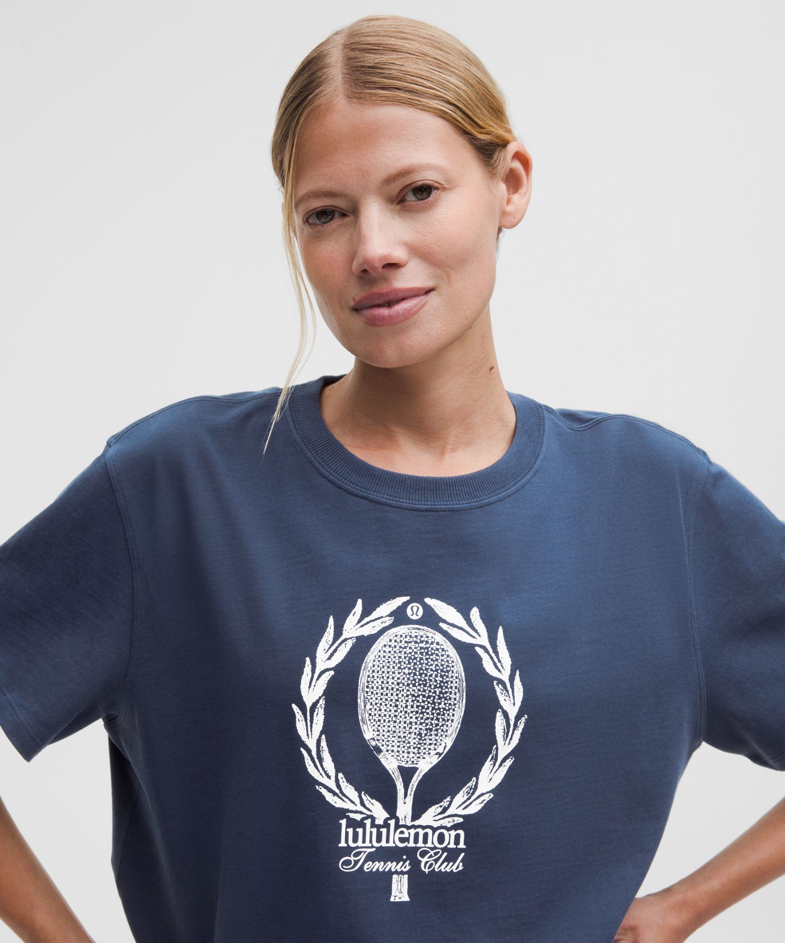 Lululemon Relaxed-Fit Cotton T-Shirt *Tennis Club — фото 4